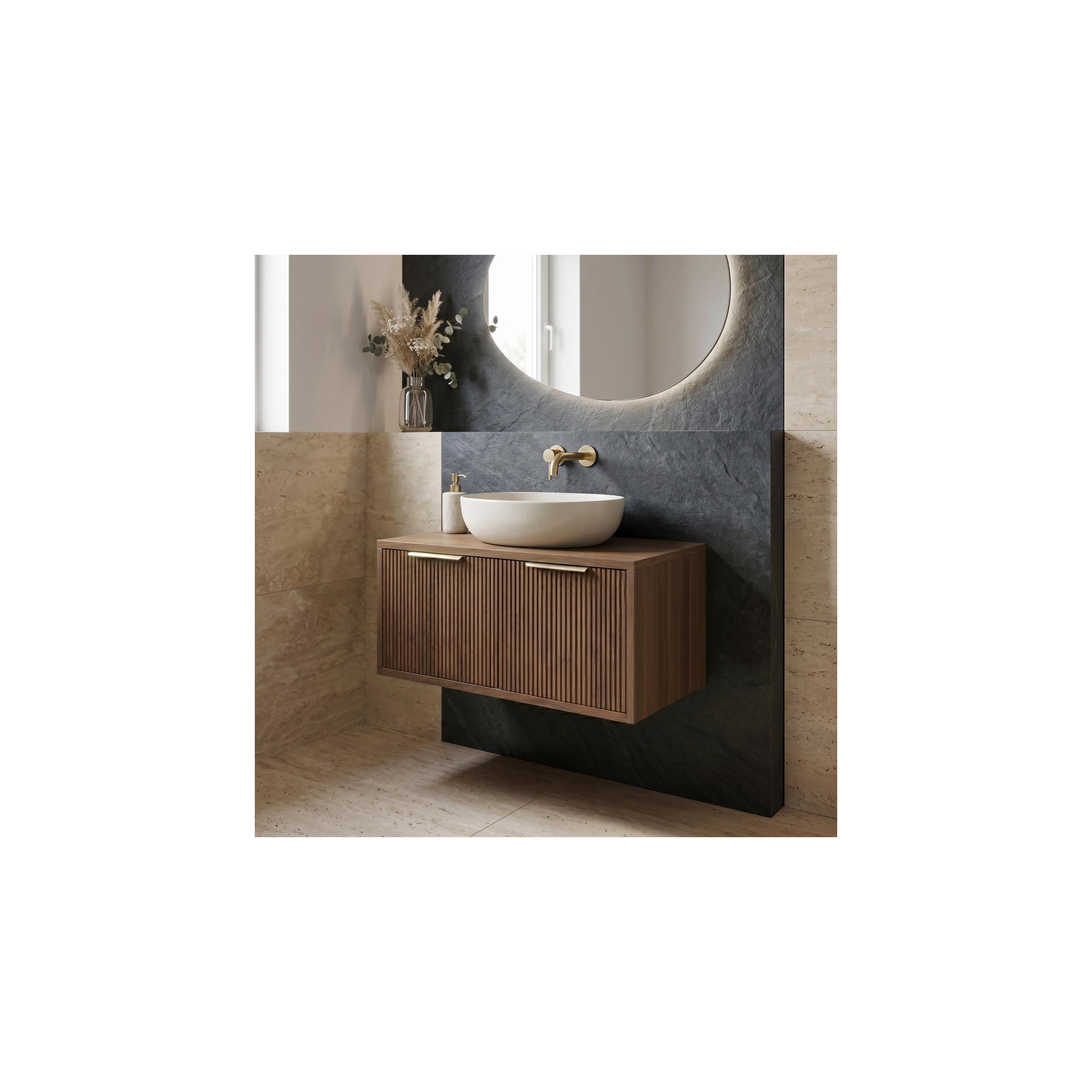 Waschtischunterschrank Rea Core 80cm Brown
