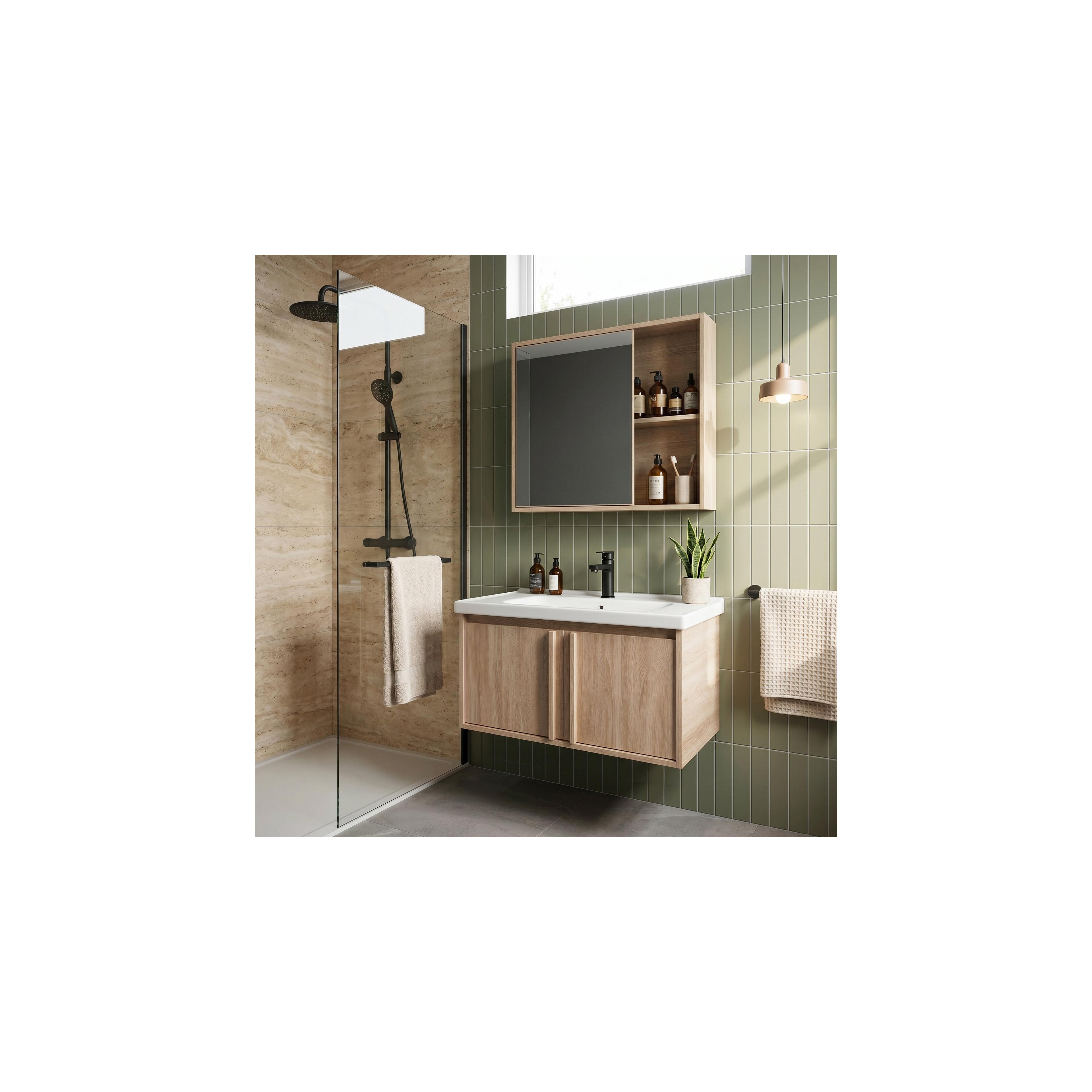 Badezimmermöbel-Set mit Waschbecken Gama T25023 BXM 70CM