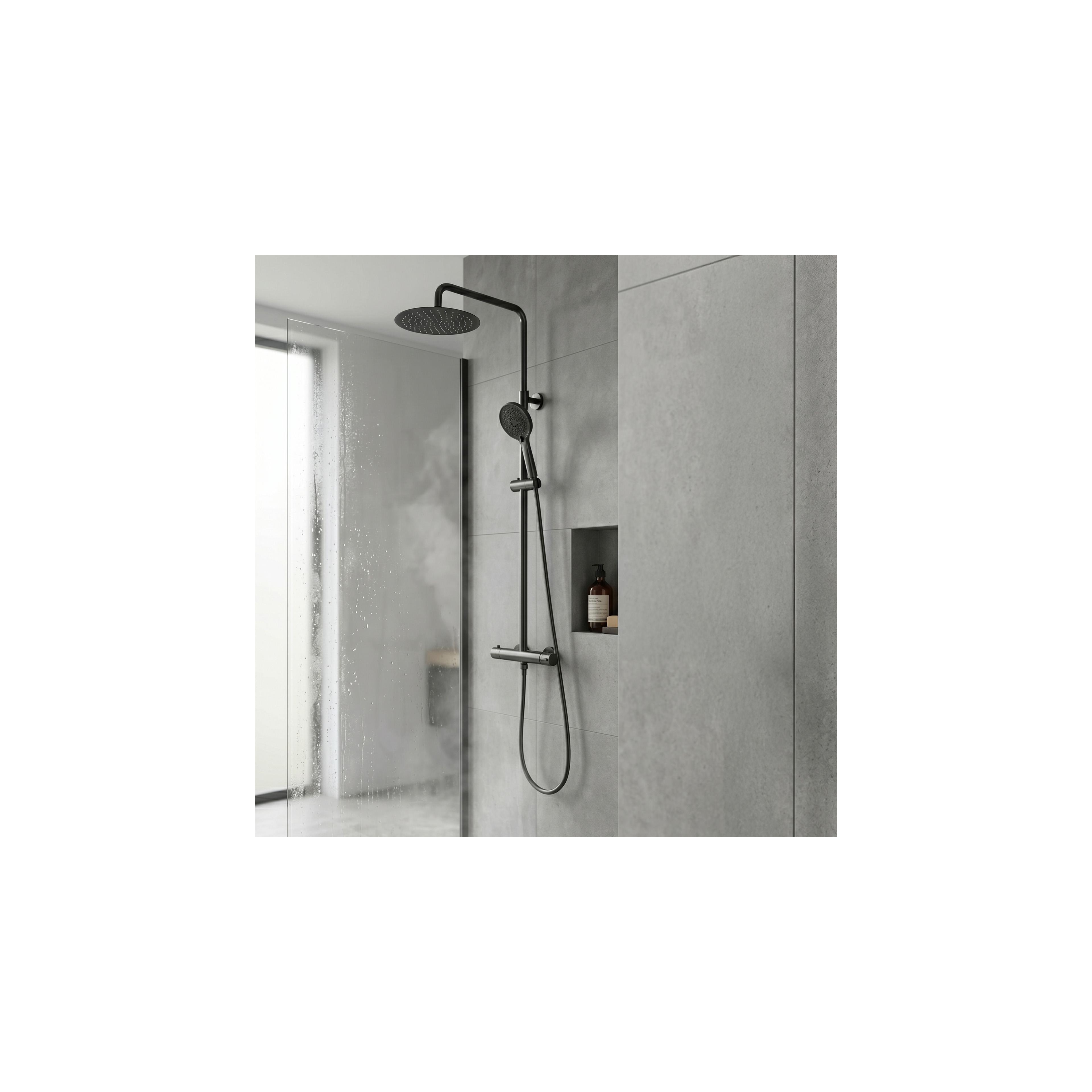 Thermostat Duschset Drop Titan