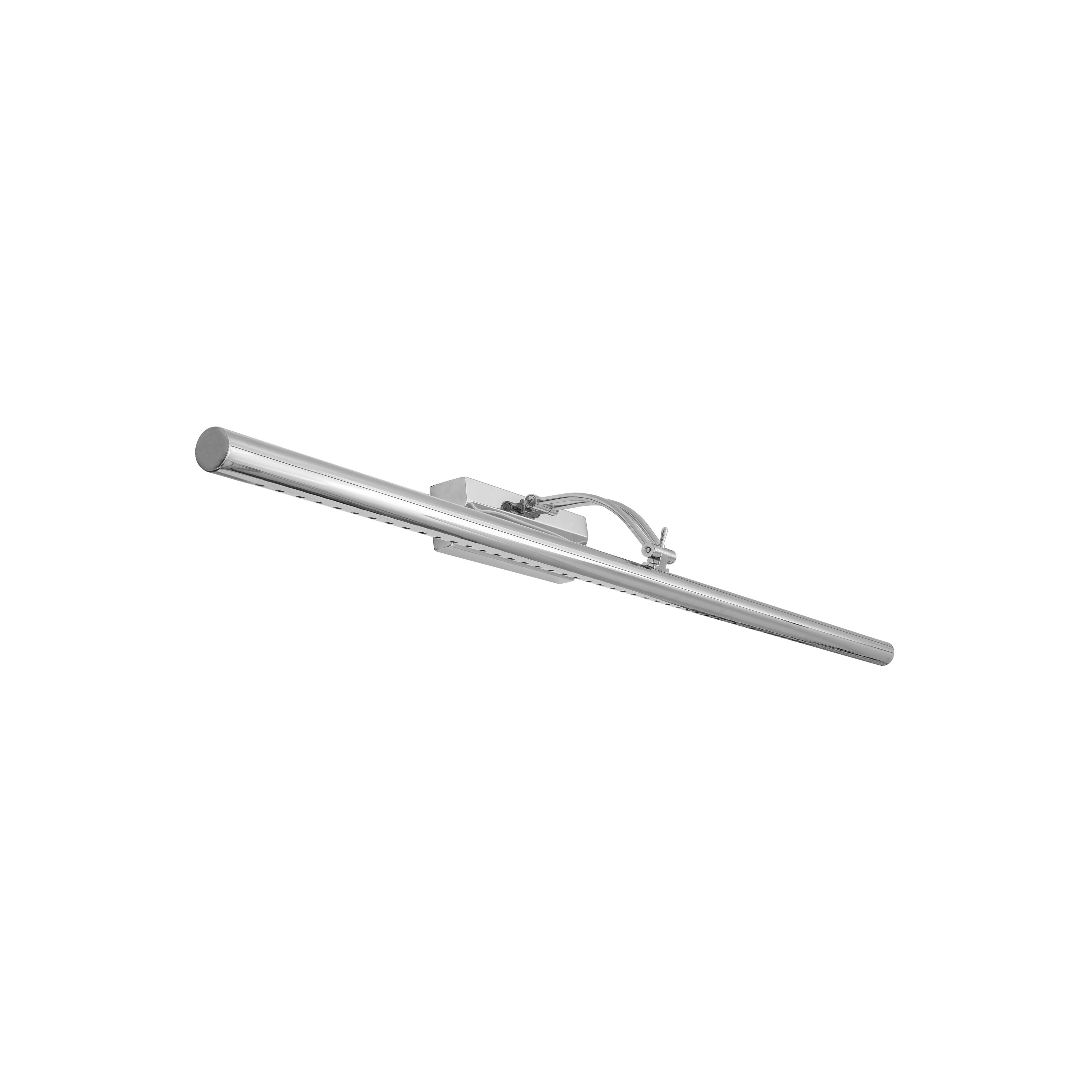 LÂMPADA DE PAREDE LED PARA BANHEIRO SOBRE O ESPELHO 9W 70CM APP366-1W CROMADO