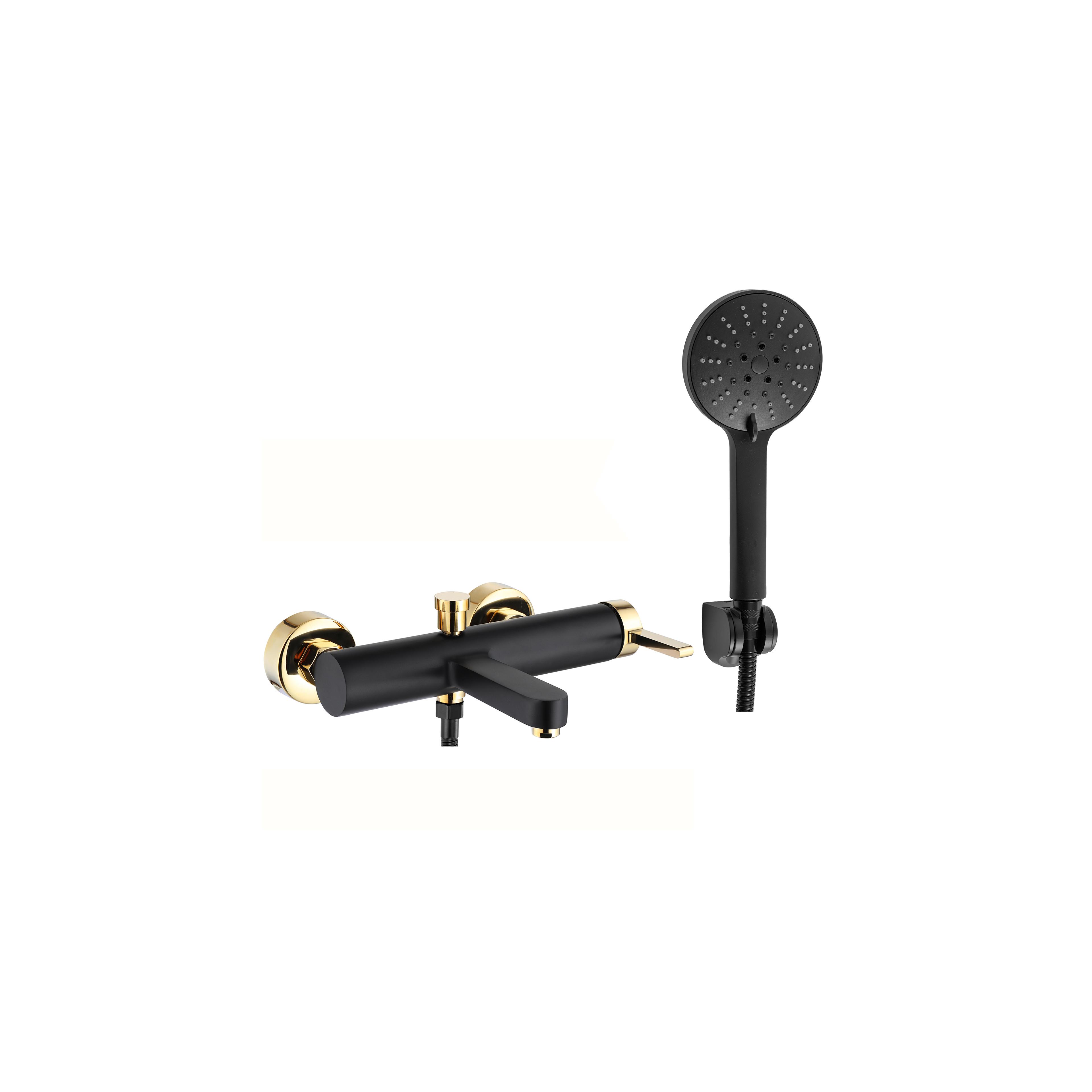 Wannenarmatur REA Polo Black Gold