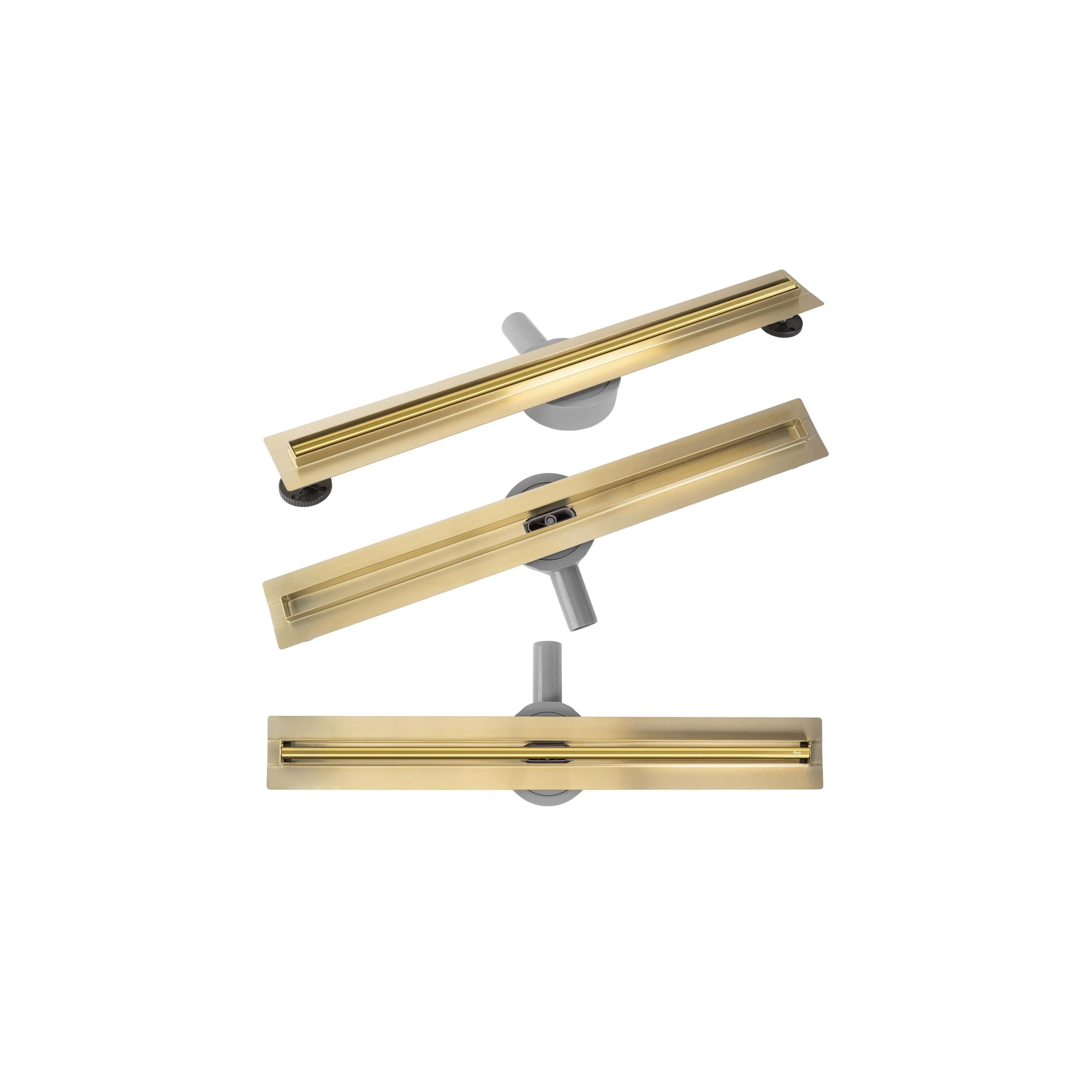Linear drainage REA Neox Slim pro Gold 100