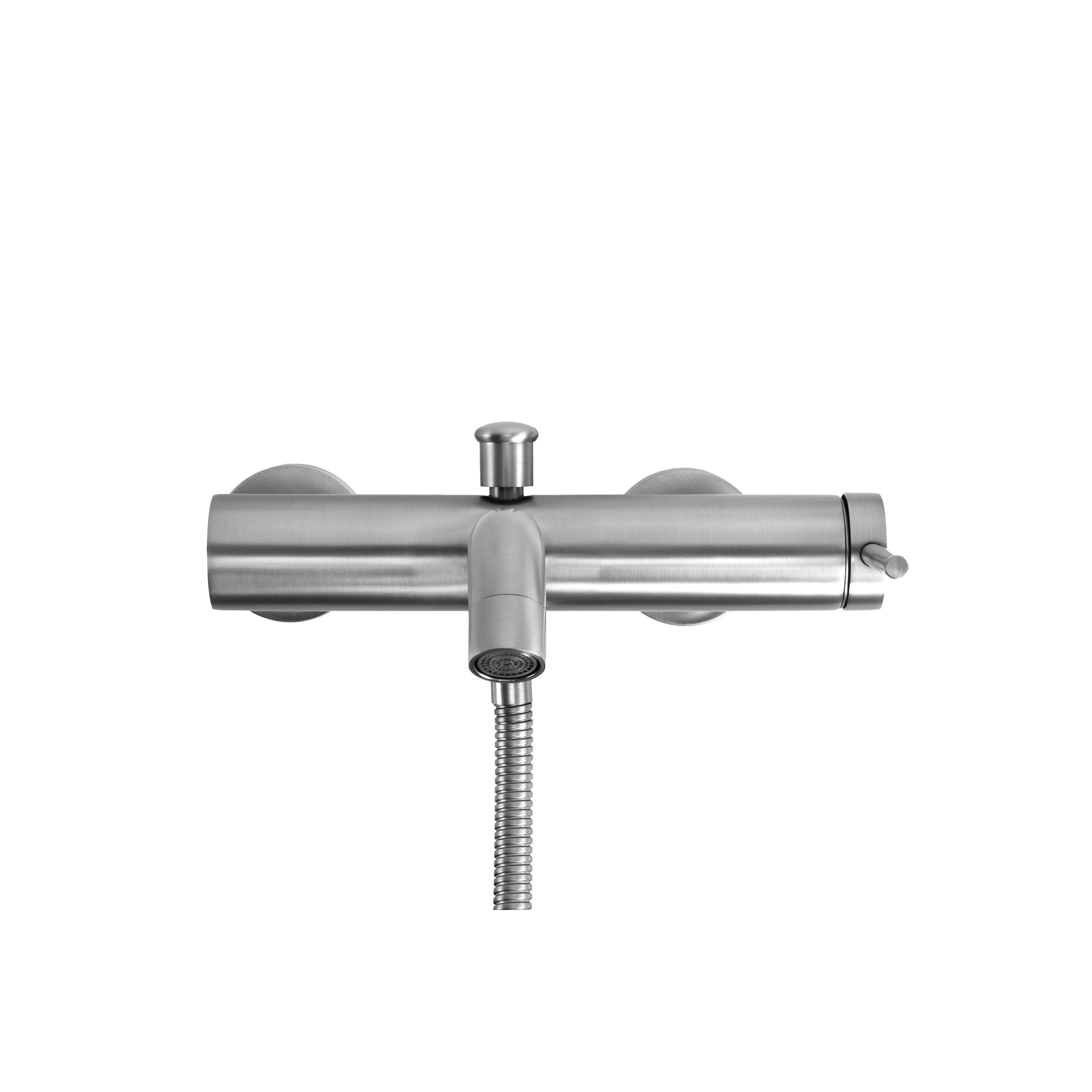 Wannenarmatur Rea Spot Nickel Brush