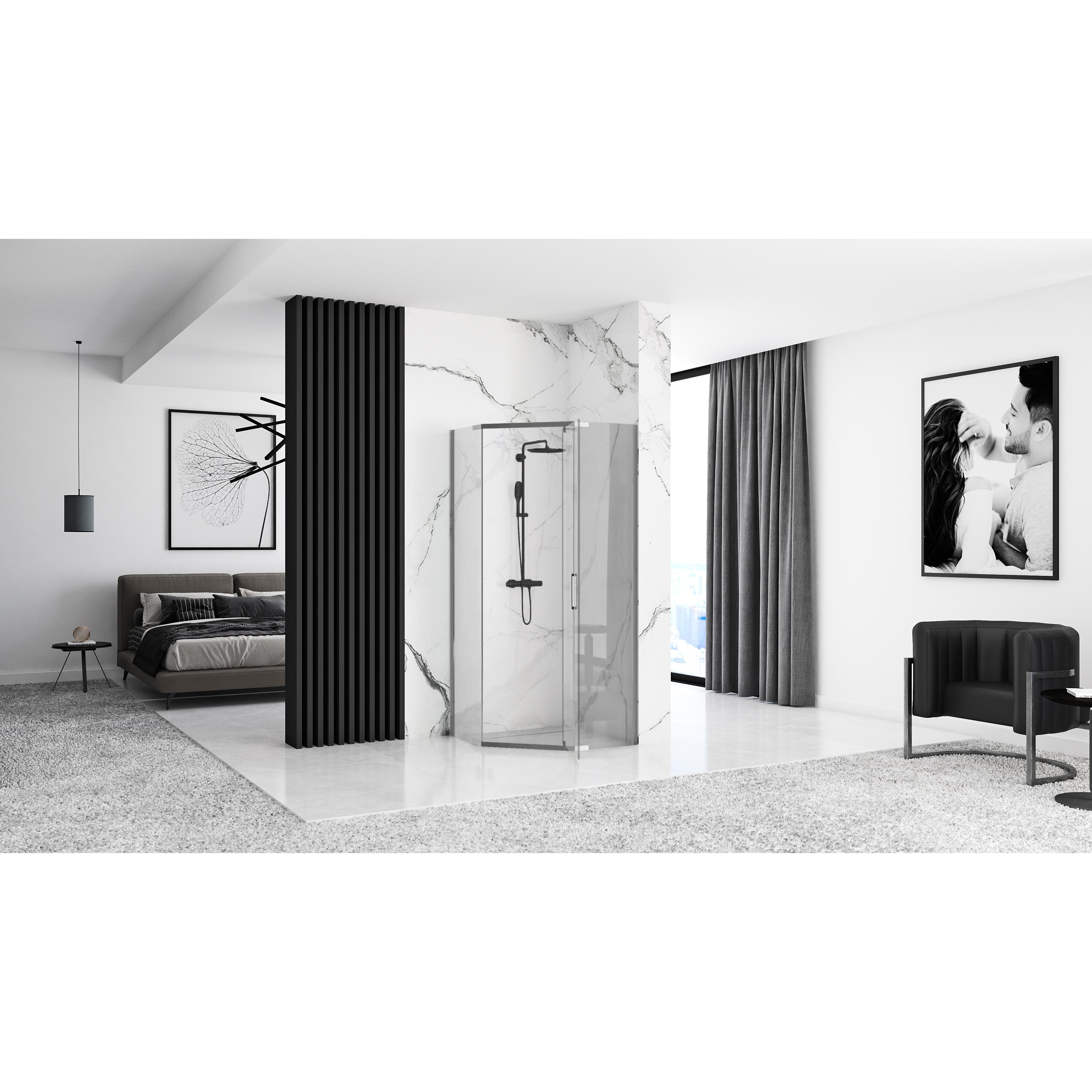 Kabina Rea AXIN Chrom 90x90 Prysznicowa