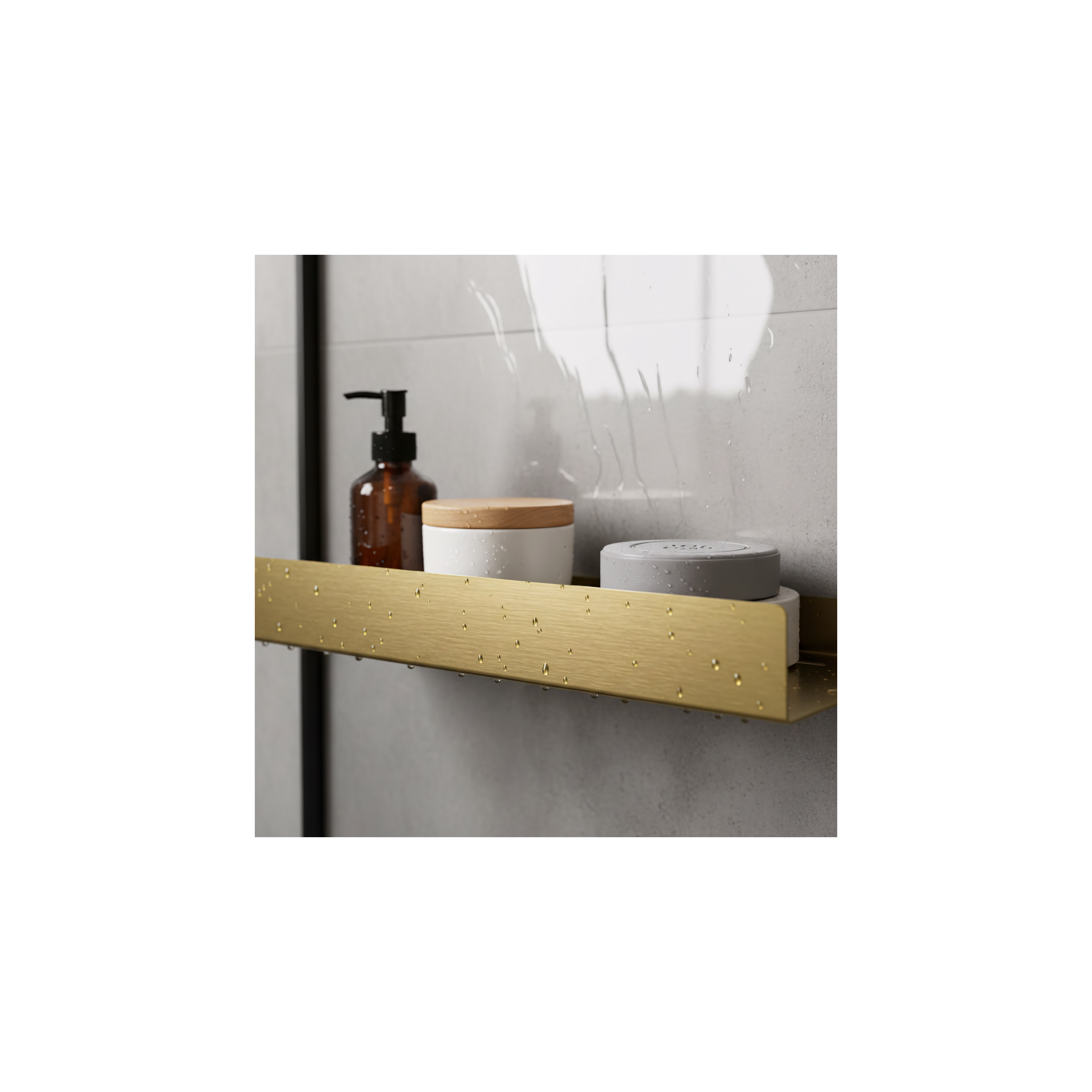 Рафт за баня SF04 60cm gold brush