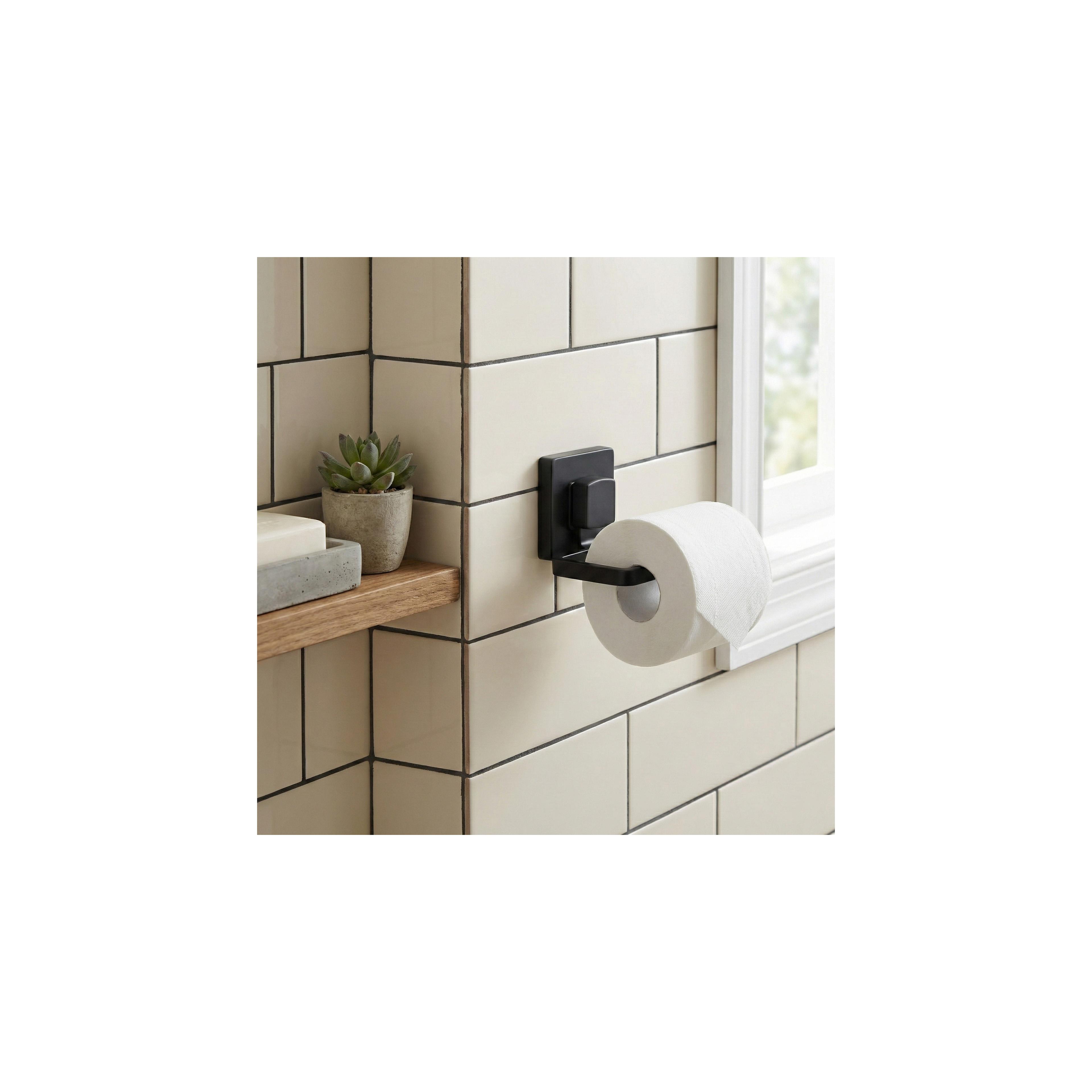 Halter für Toilettenpapier Black 381698