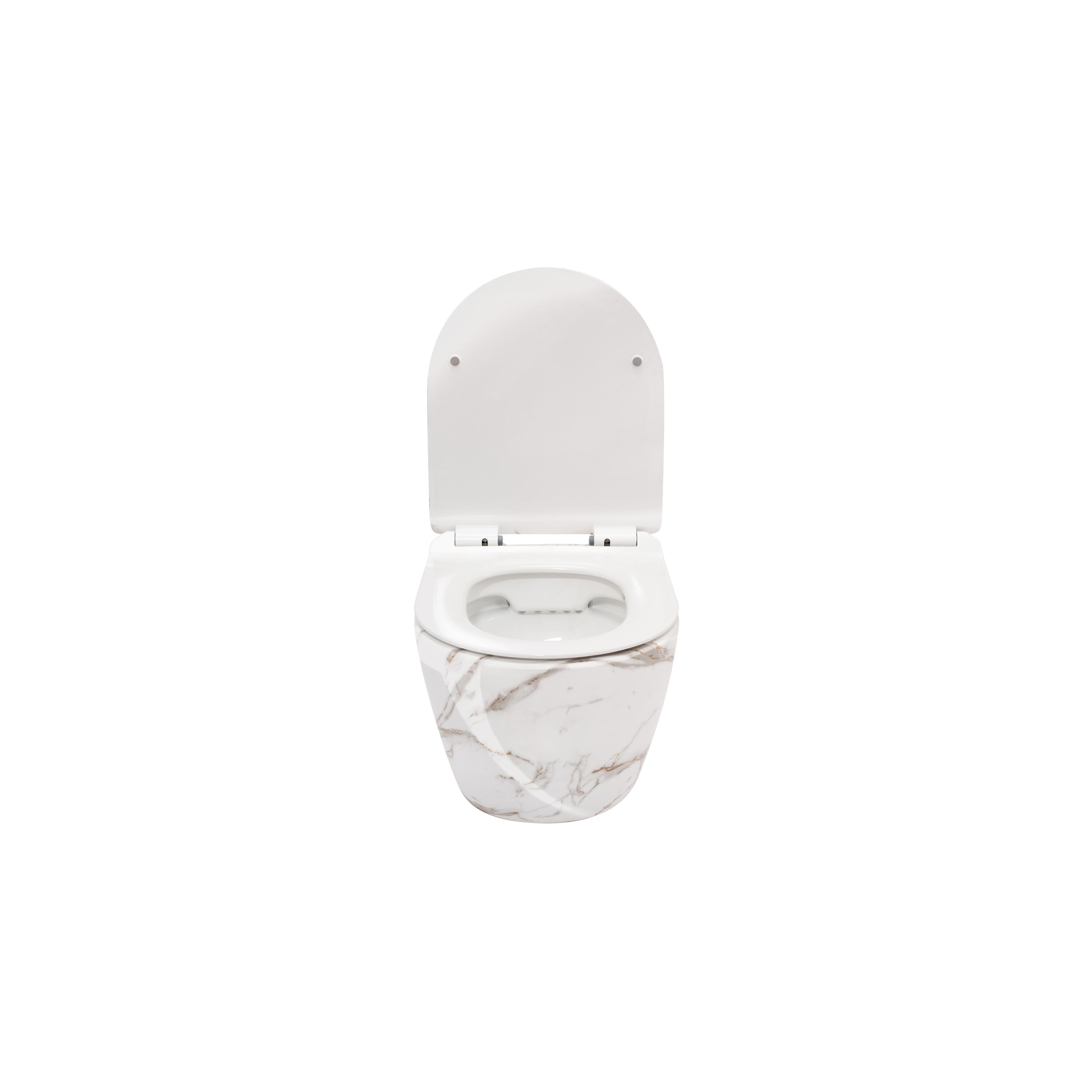 Toilet bowl Rea Carlos Slim Lava Shiny