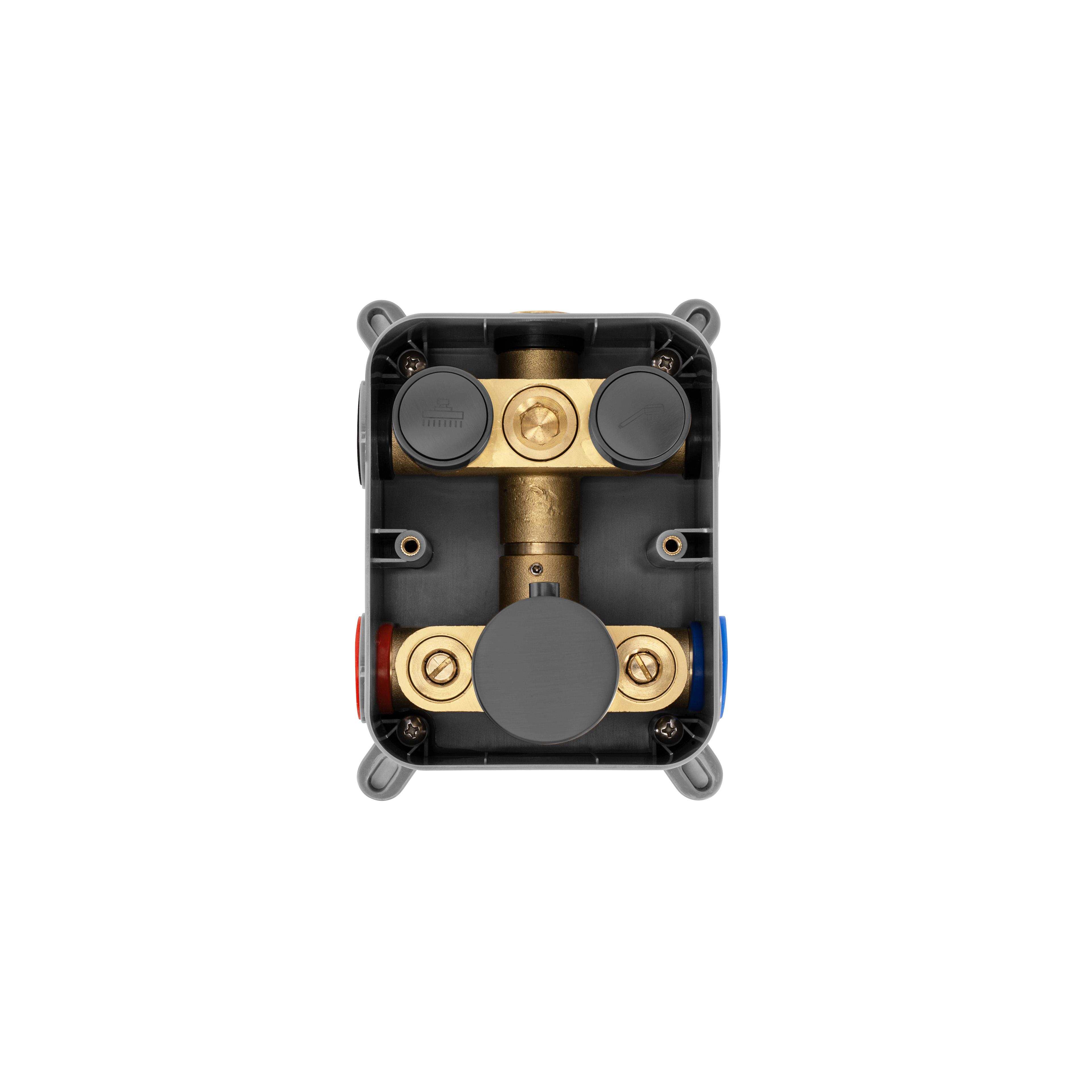 Unterputz Duschset Rea Lungo Titan + BOX