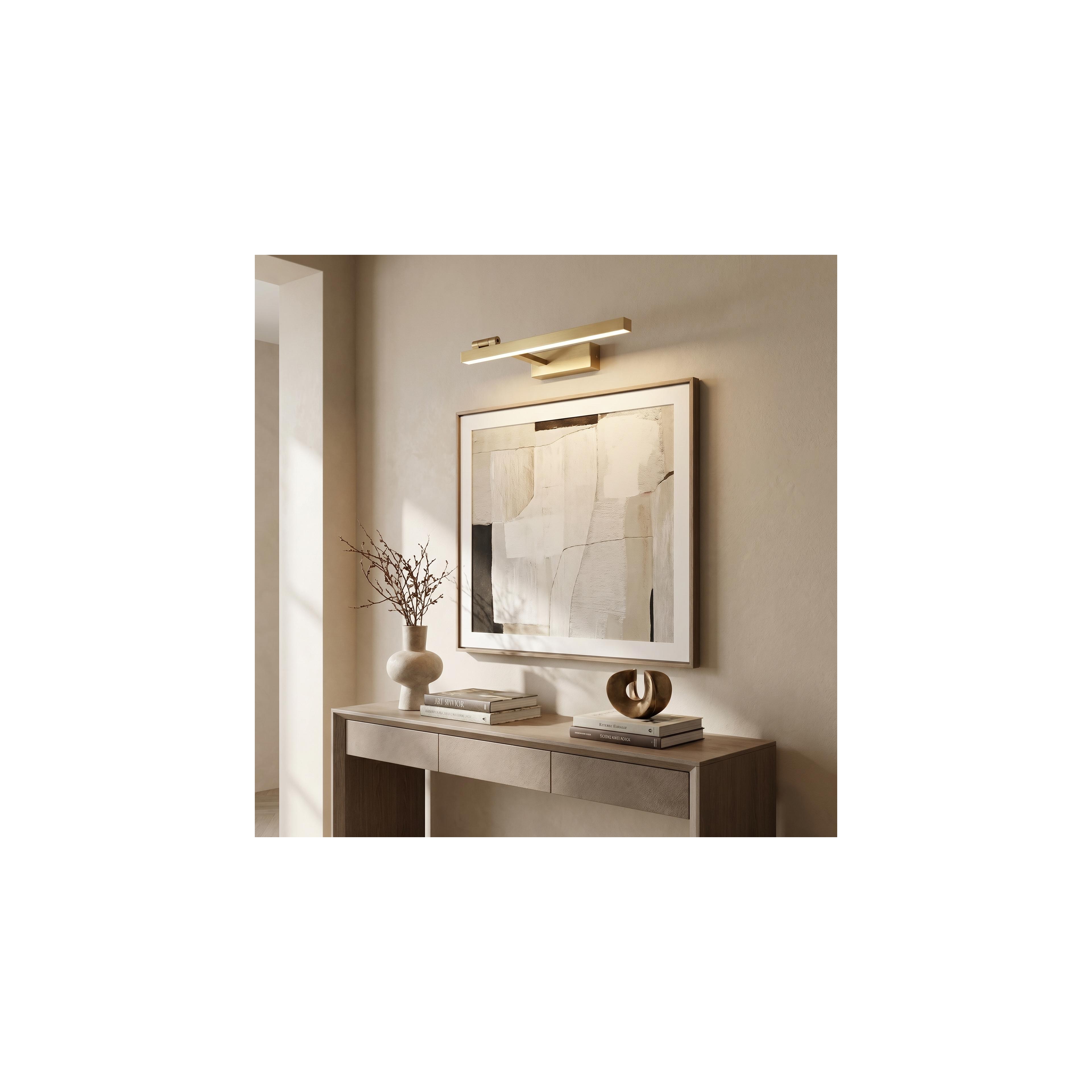 Bad LED-Wandleuchte SWE031-1W 40cm Brush Gold