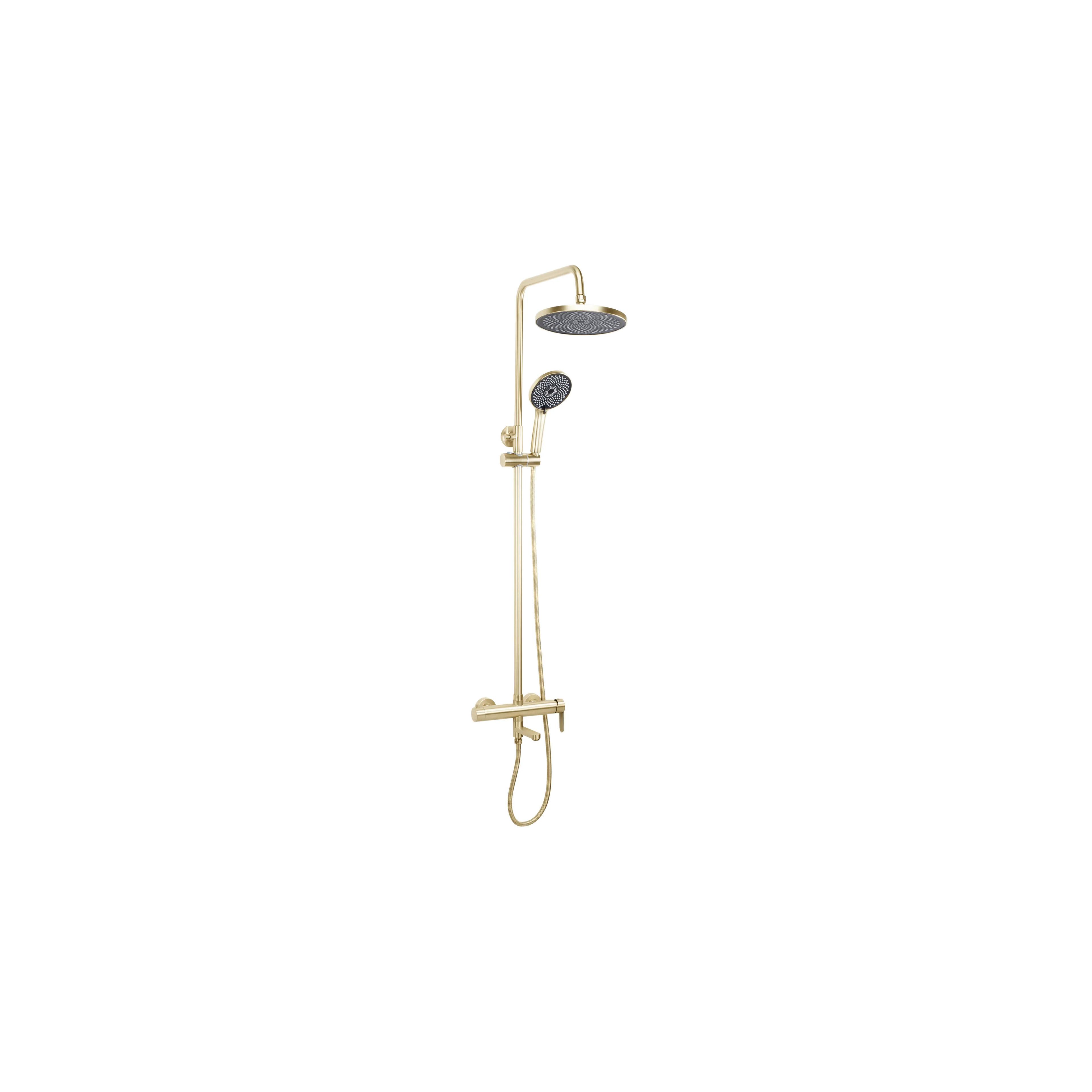 Shower Set Rea Arcos brush gold