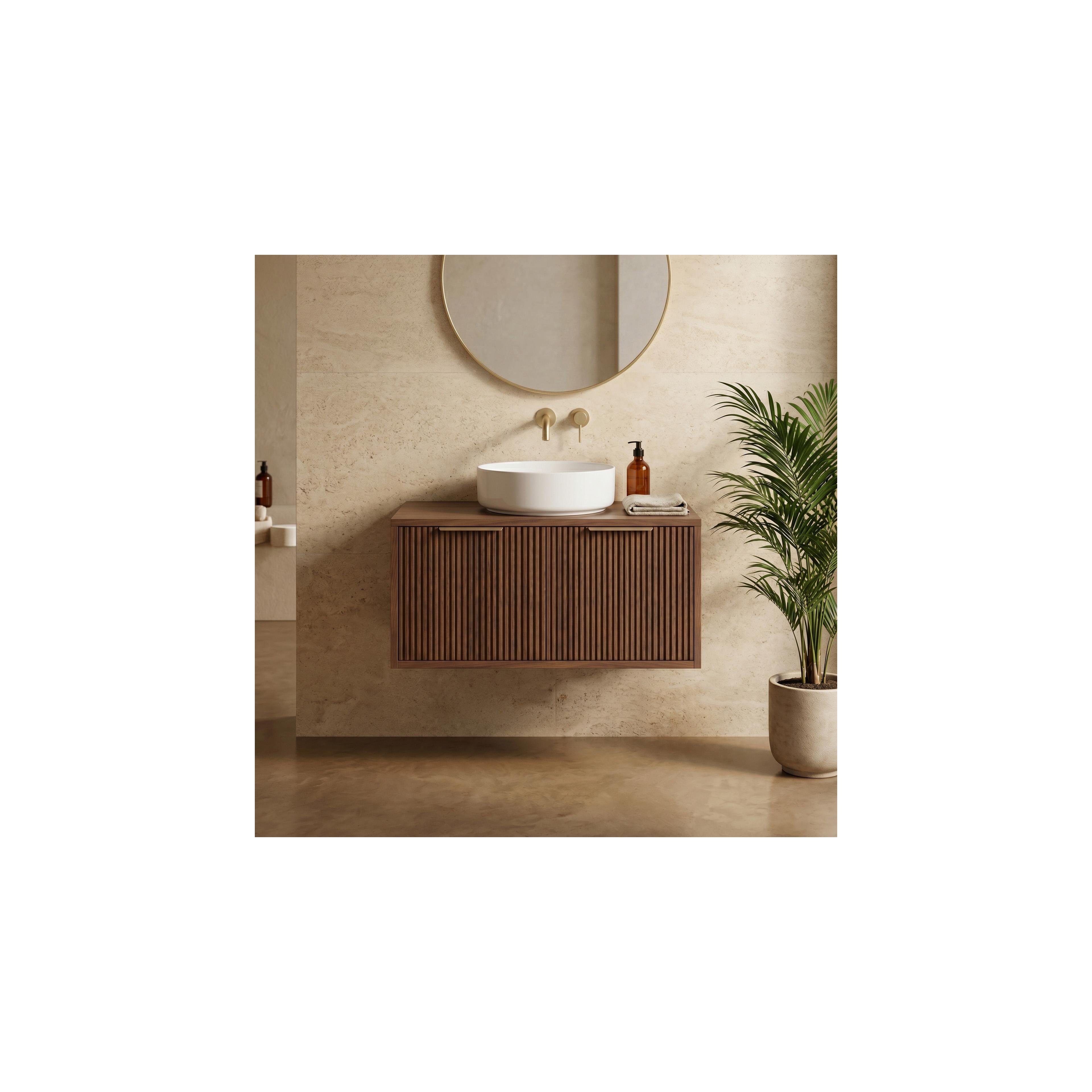 Waschtischunterschrank Rea Core 80cm Brown