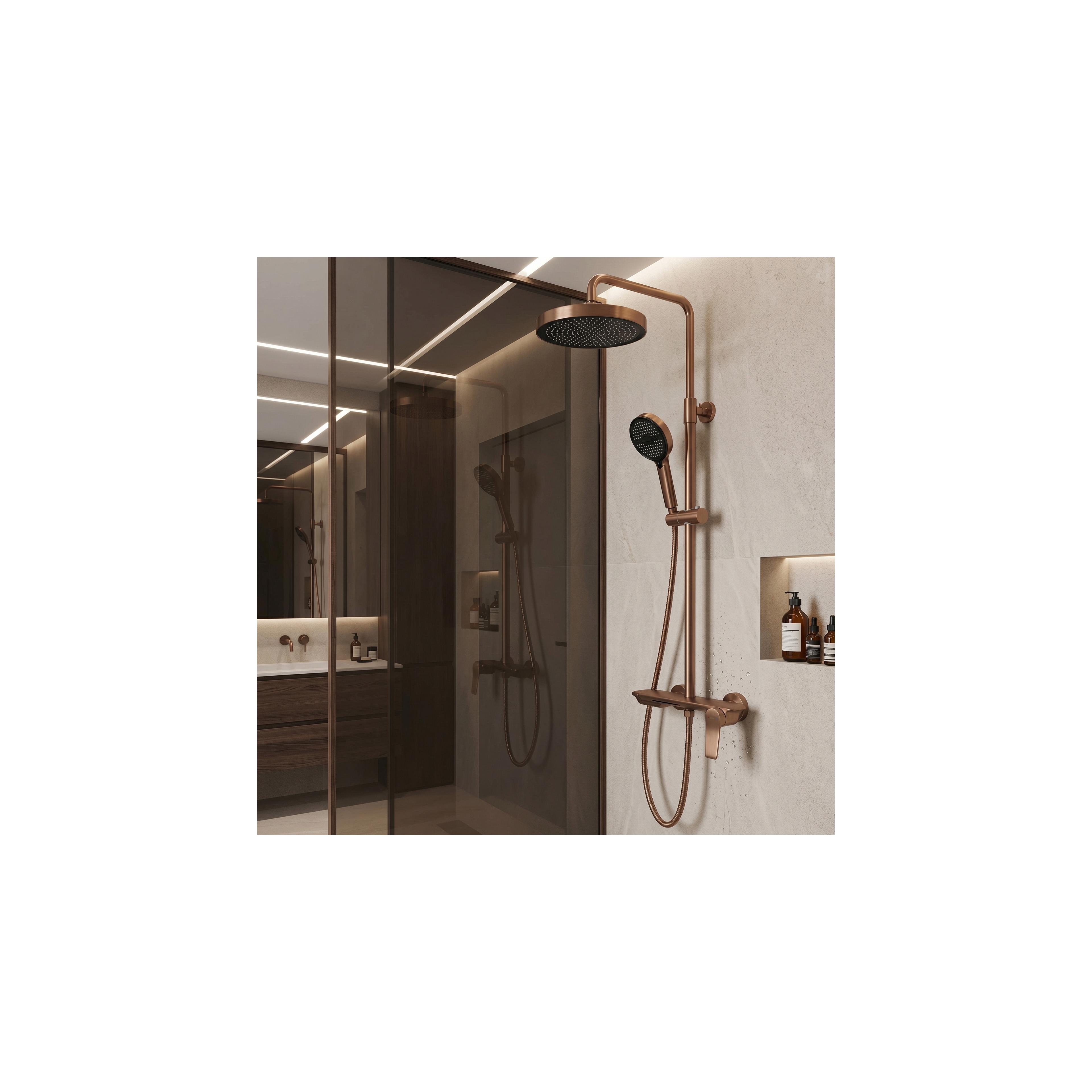 Shower set Rea Vision Brush Copper