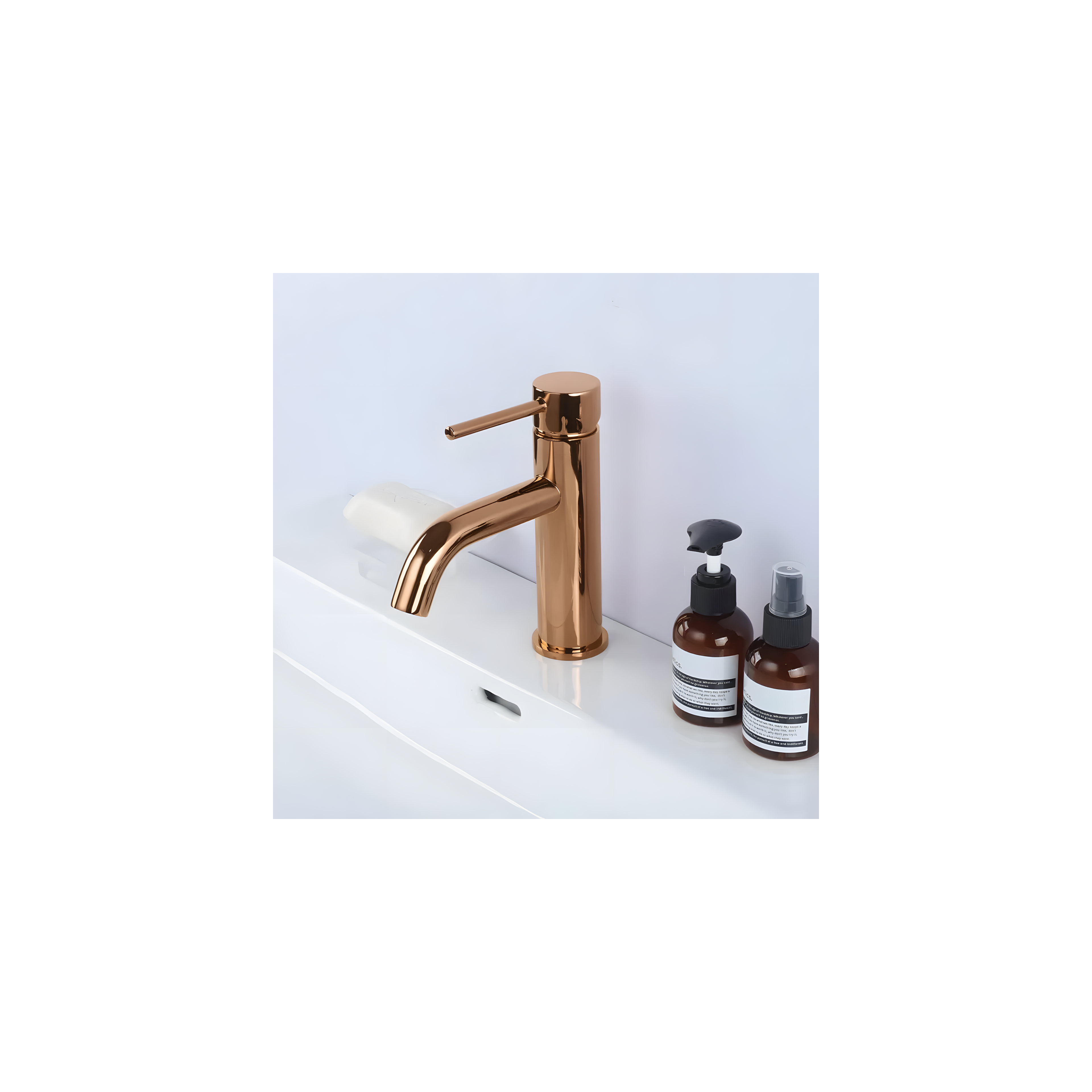 Bathroom faucet Rea Lungo Copper Low