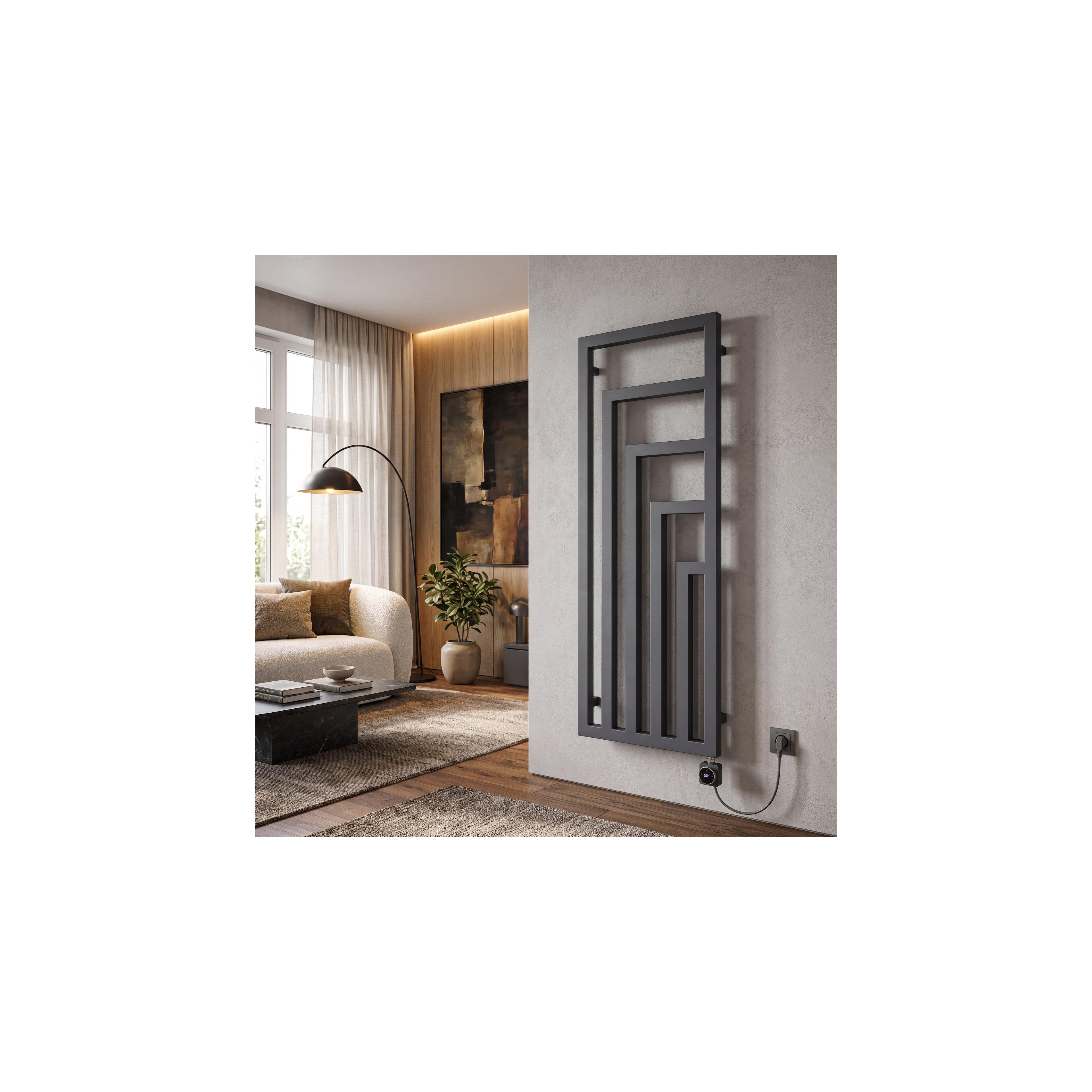 Electric Radiator Rea Modus 140x50cm Grey