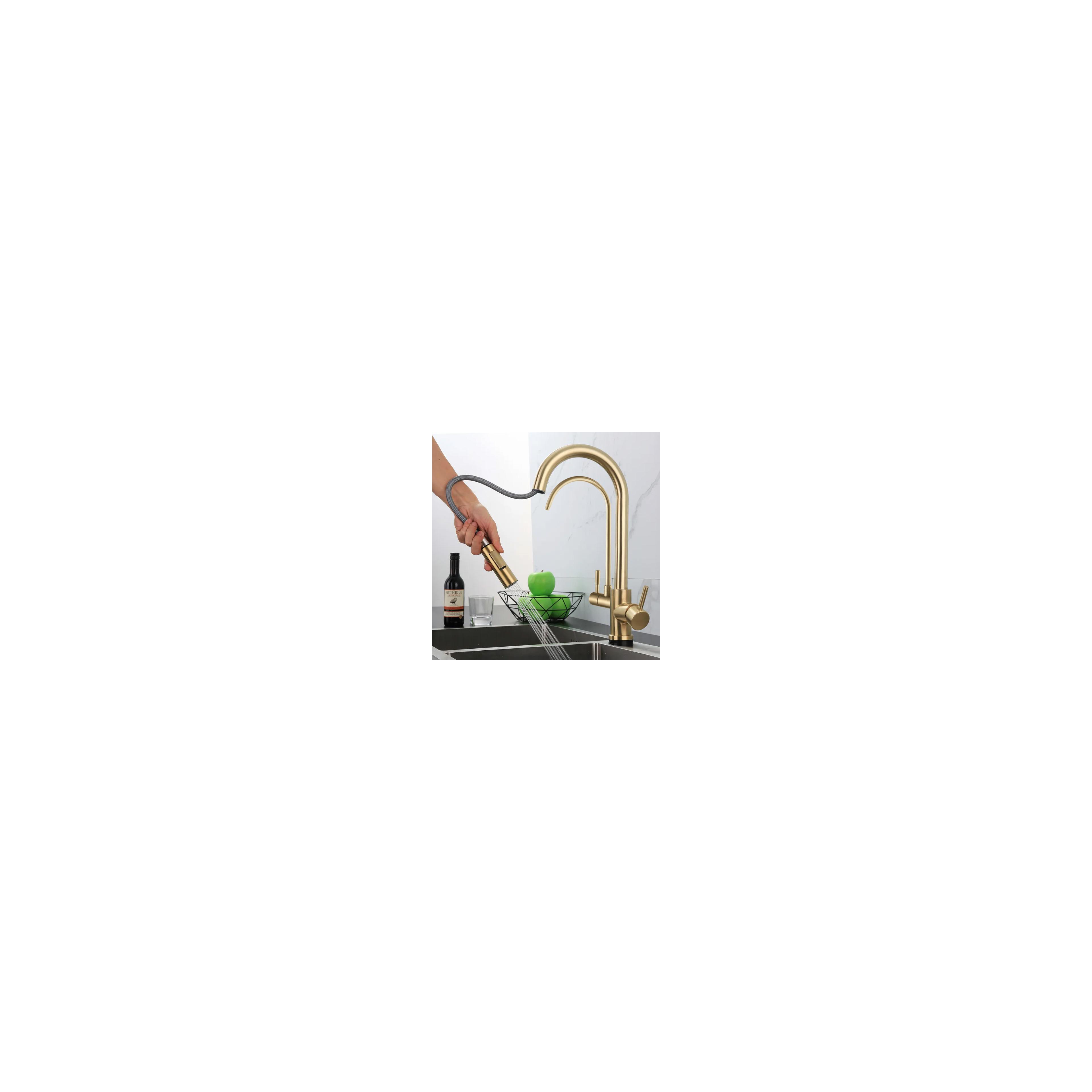 Küchearmatur Rea Eco Fresh BRUSH GOLD