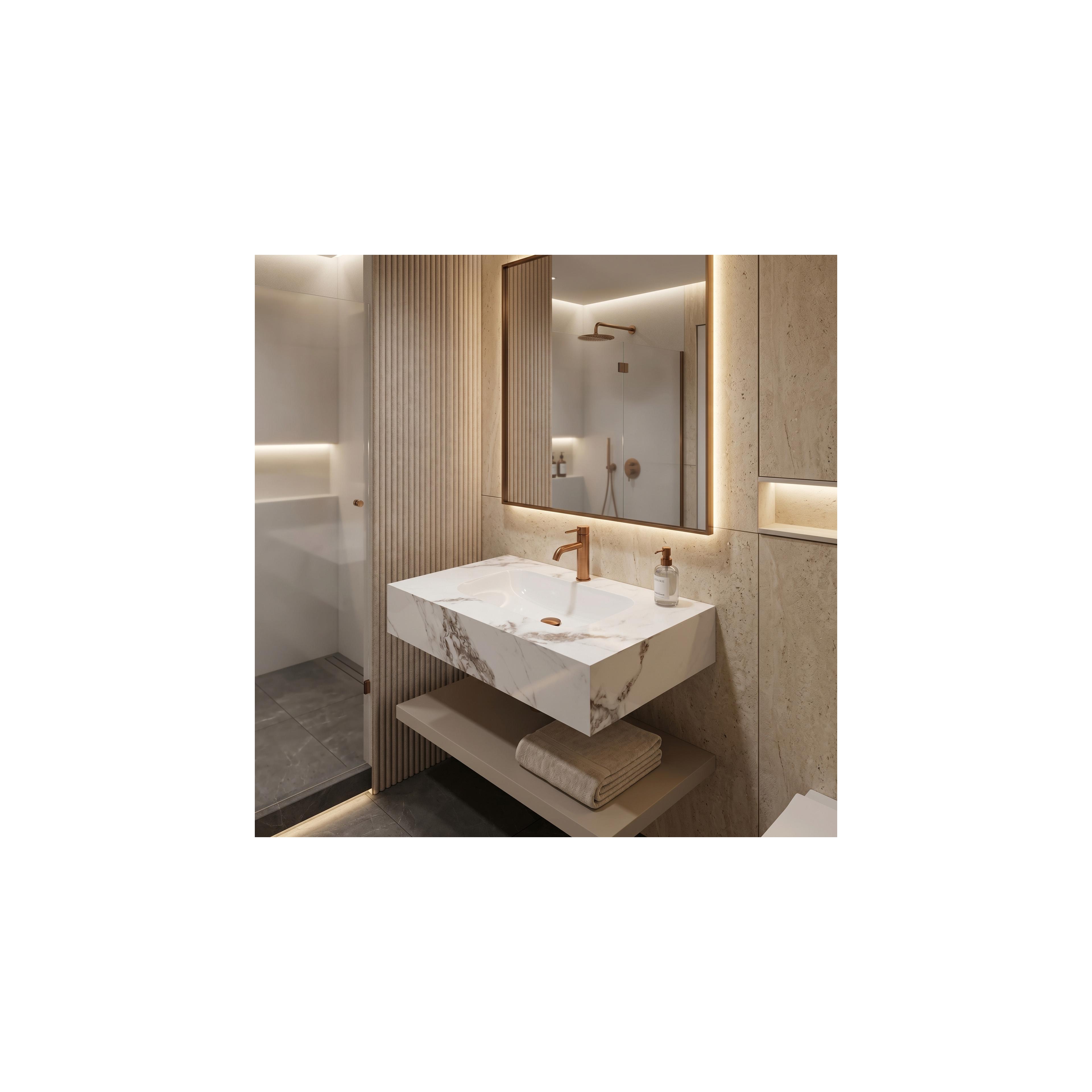 Wandwaschbecken REA Aresa Cold Jade 70