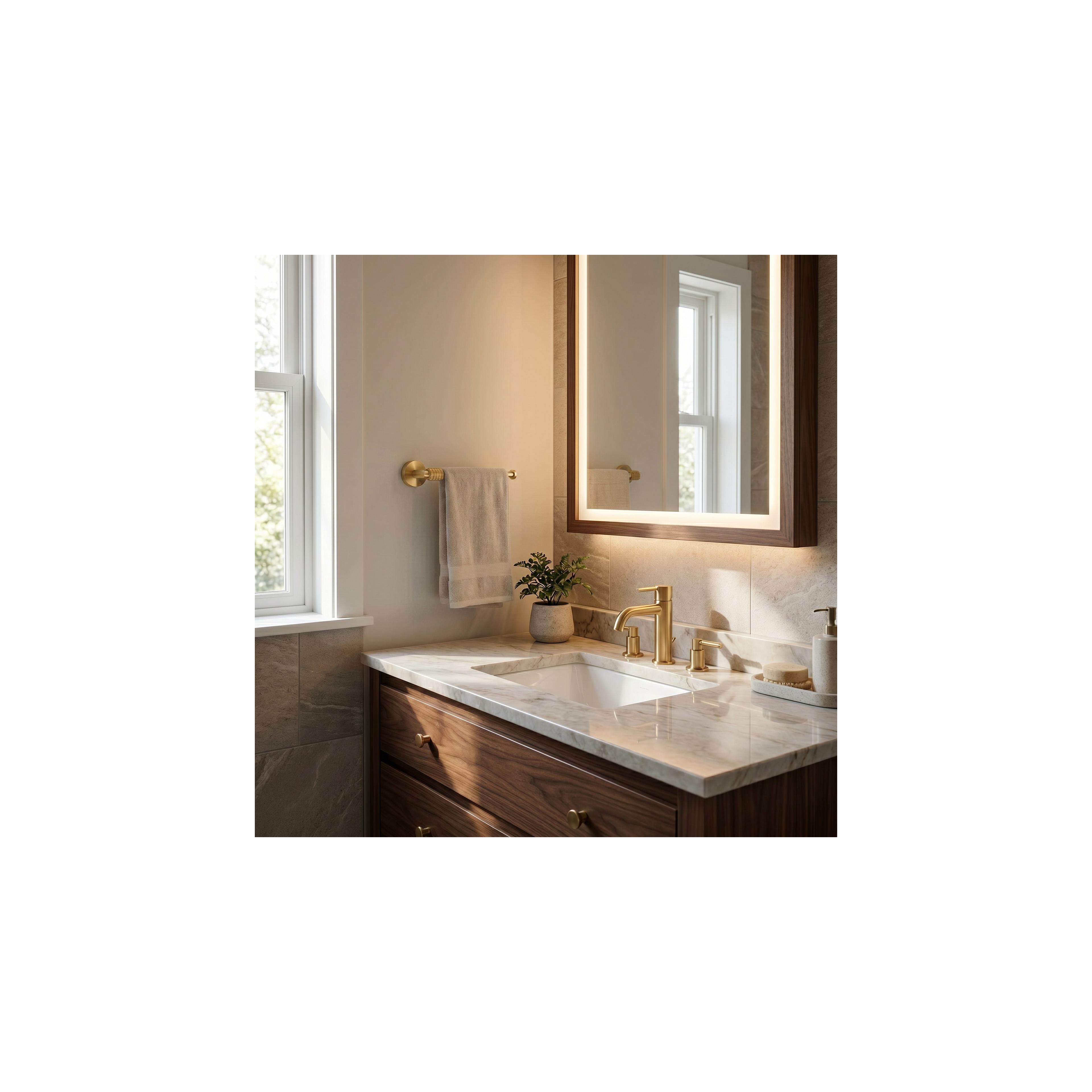 Vannitoa riputusvahendid 29106 Riwon Brush Gold