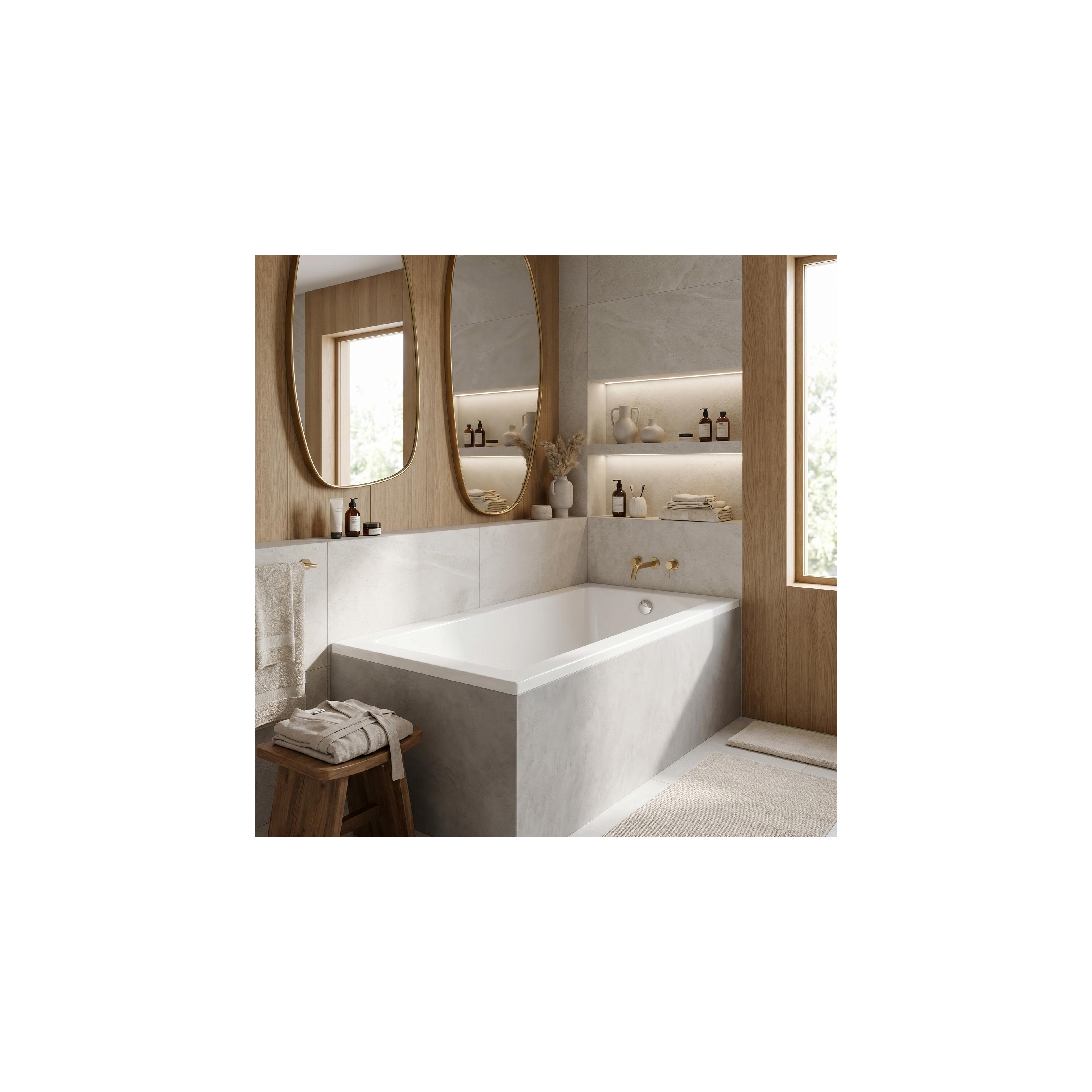 Acryl-Einbaubadewanne Rea Prima 150