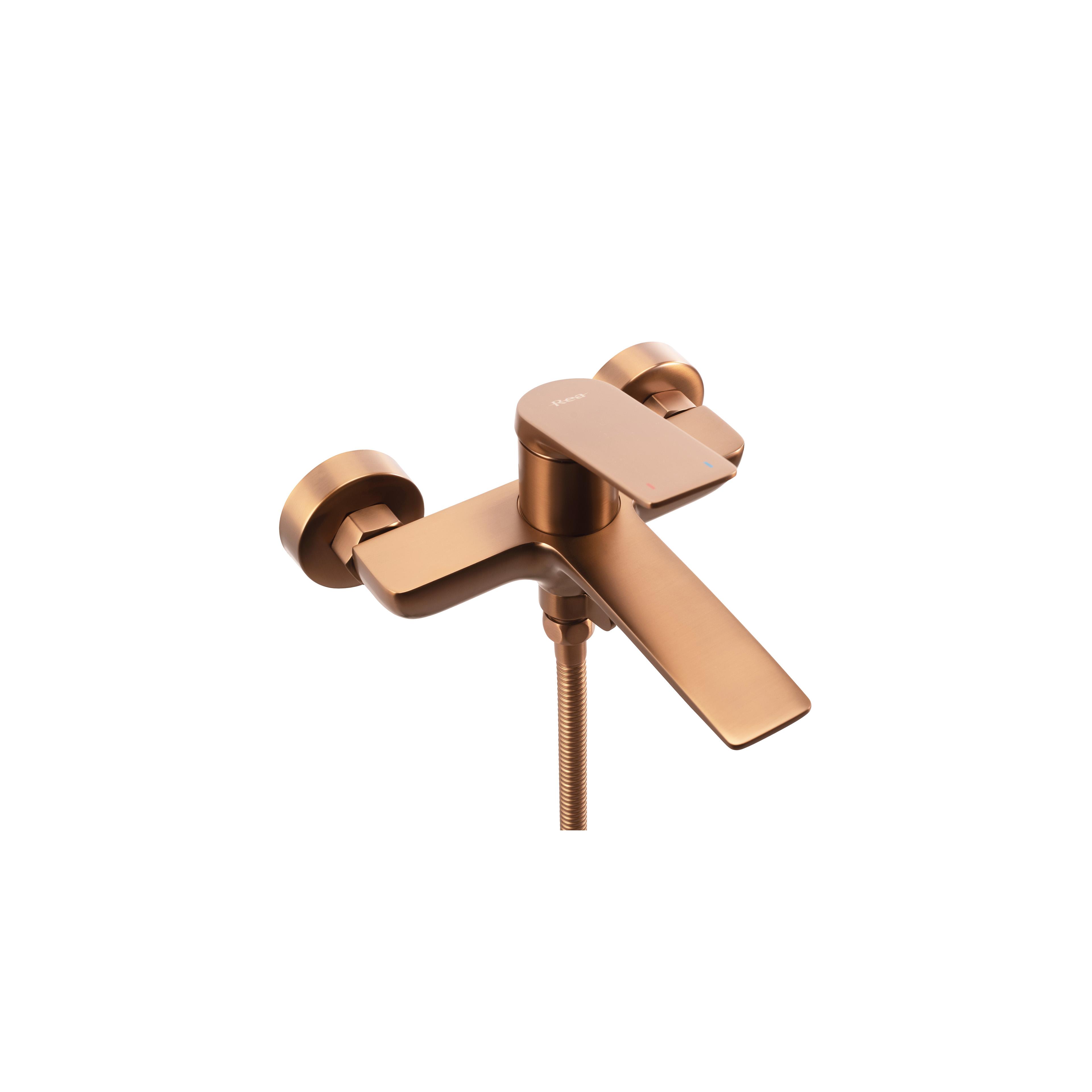 Wannenarmatur REA AVALON Copper Bursh