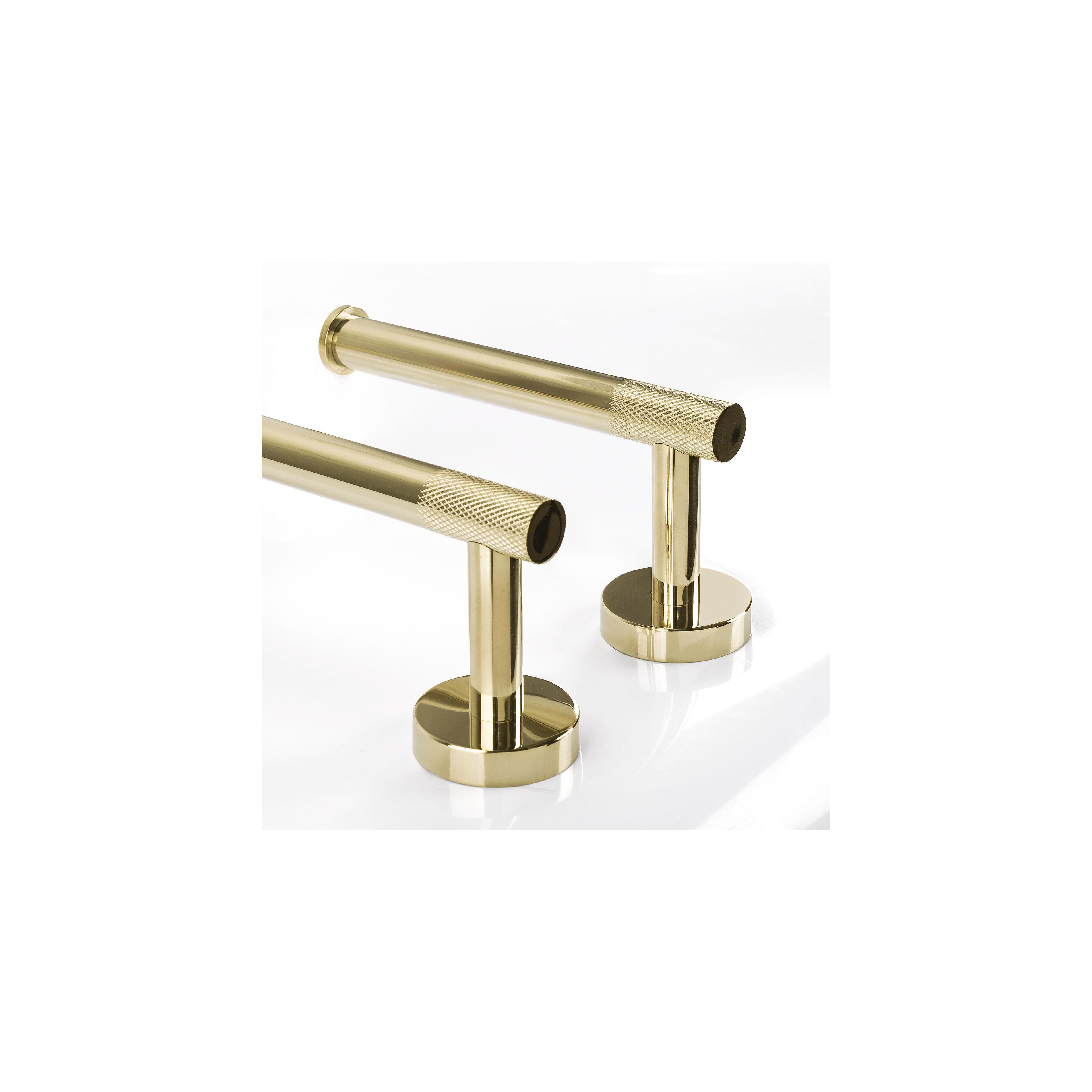 Badezimmer-Accessoire-Set GRID Gold 4-teilig