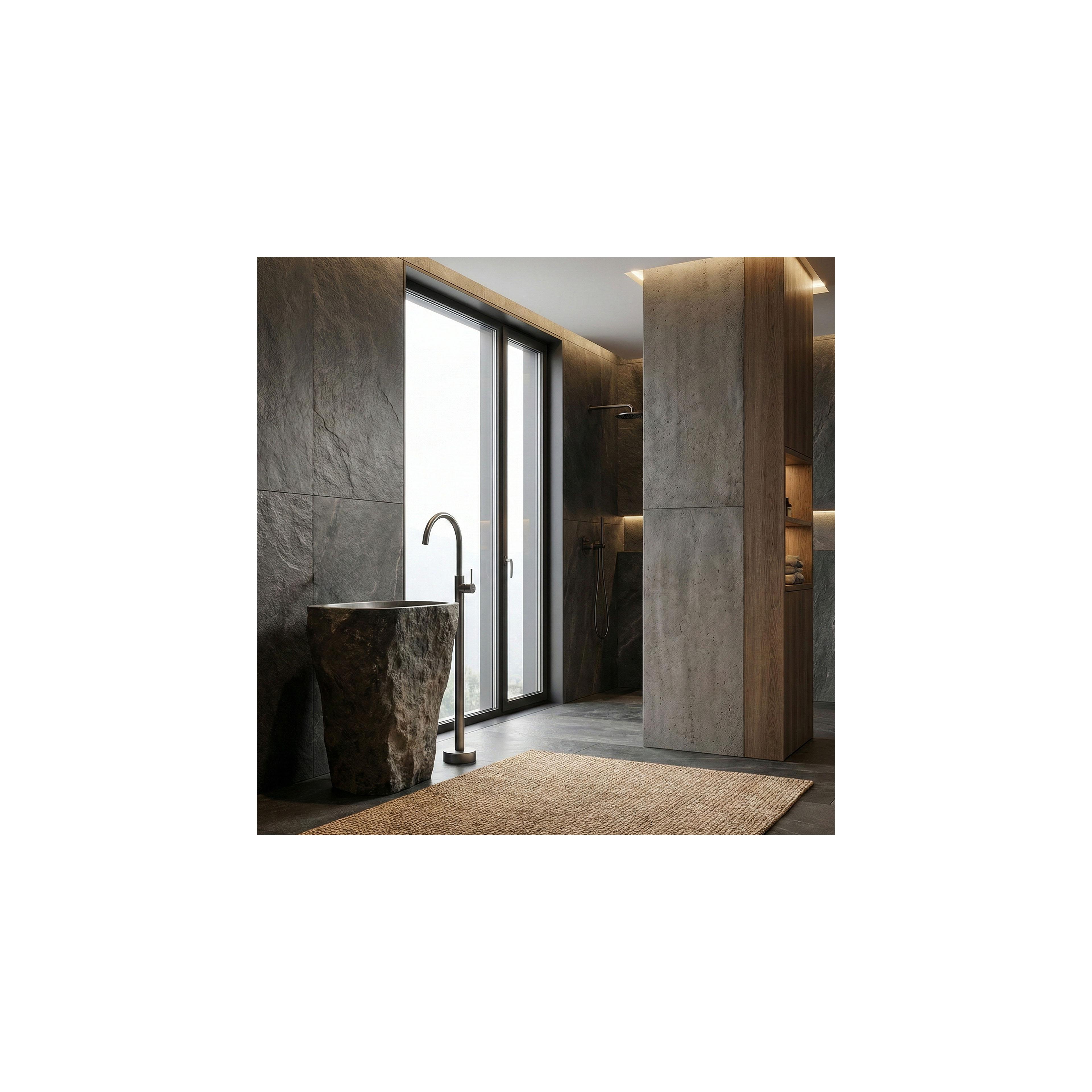 Basin mixer Rea Lungo Titan