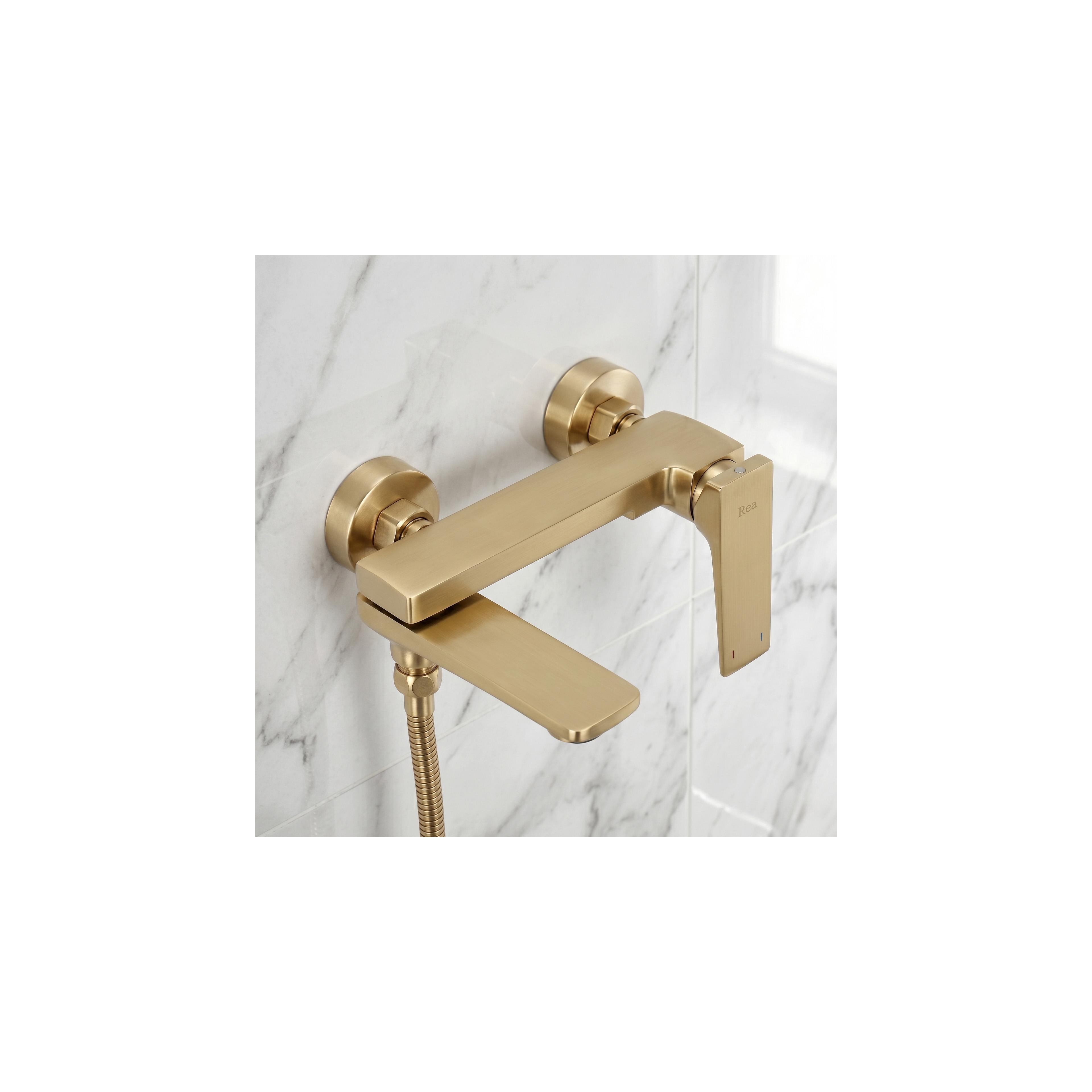 PREMIUM Rea Prime Gold Brush slavina za kadu