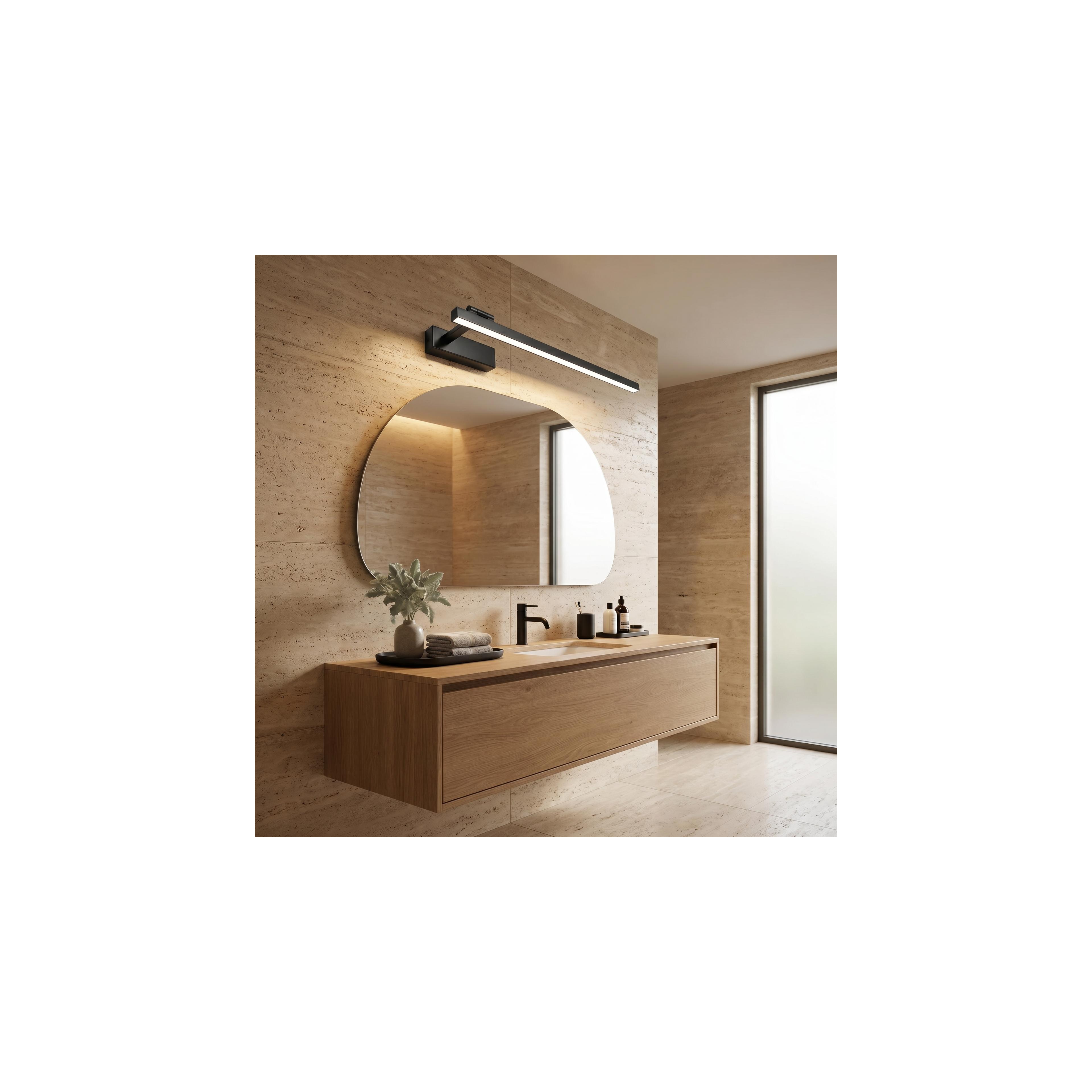 Bad LED-Wandleuchte SWE035-1W 60cm BLACK