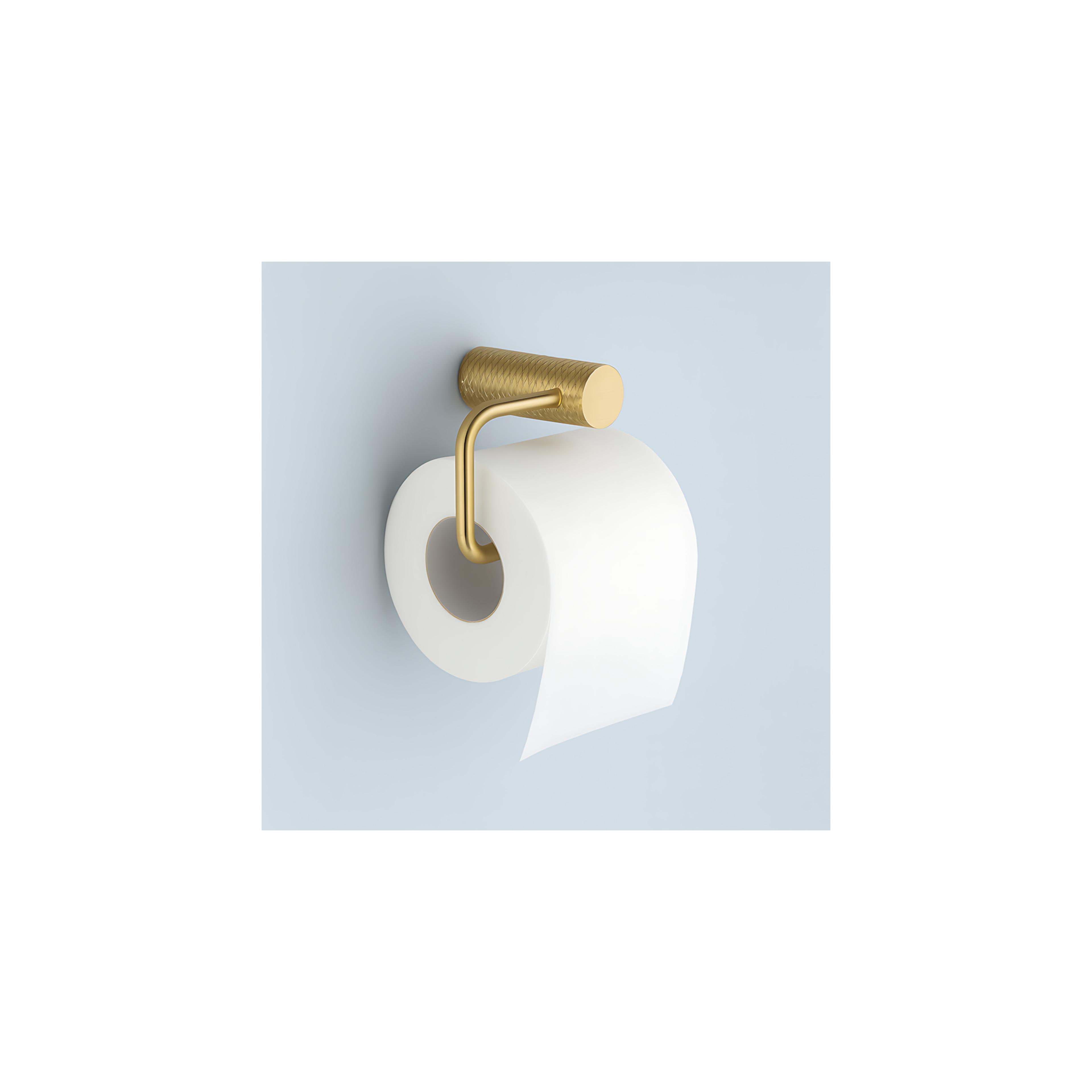 Halter für Toilettenpapier 9711 Prism Brush Gold