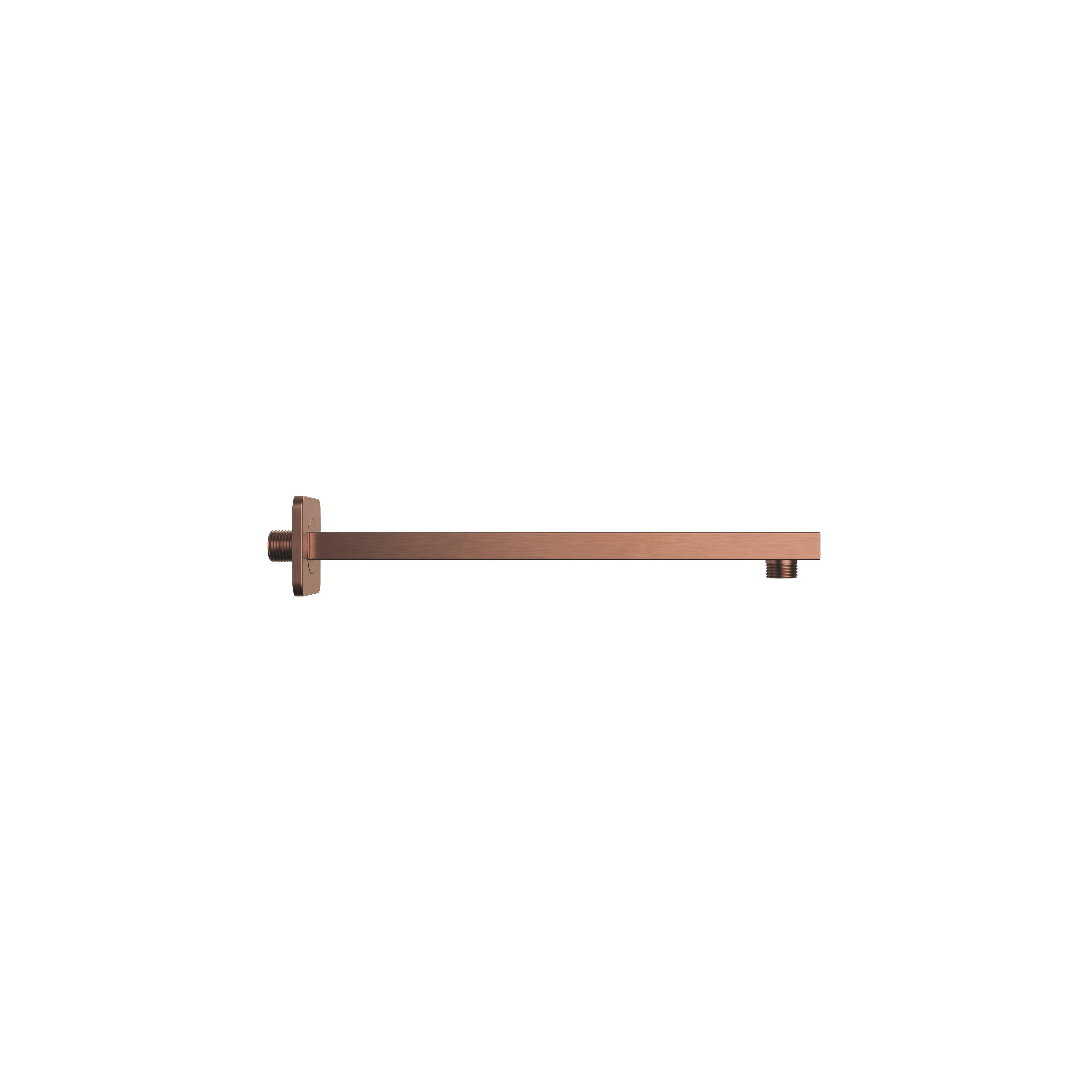 Square shower arm REA JS-9022BRG 40cm Brush Copper