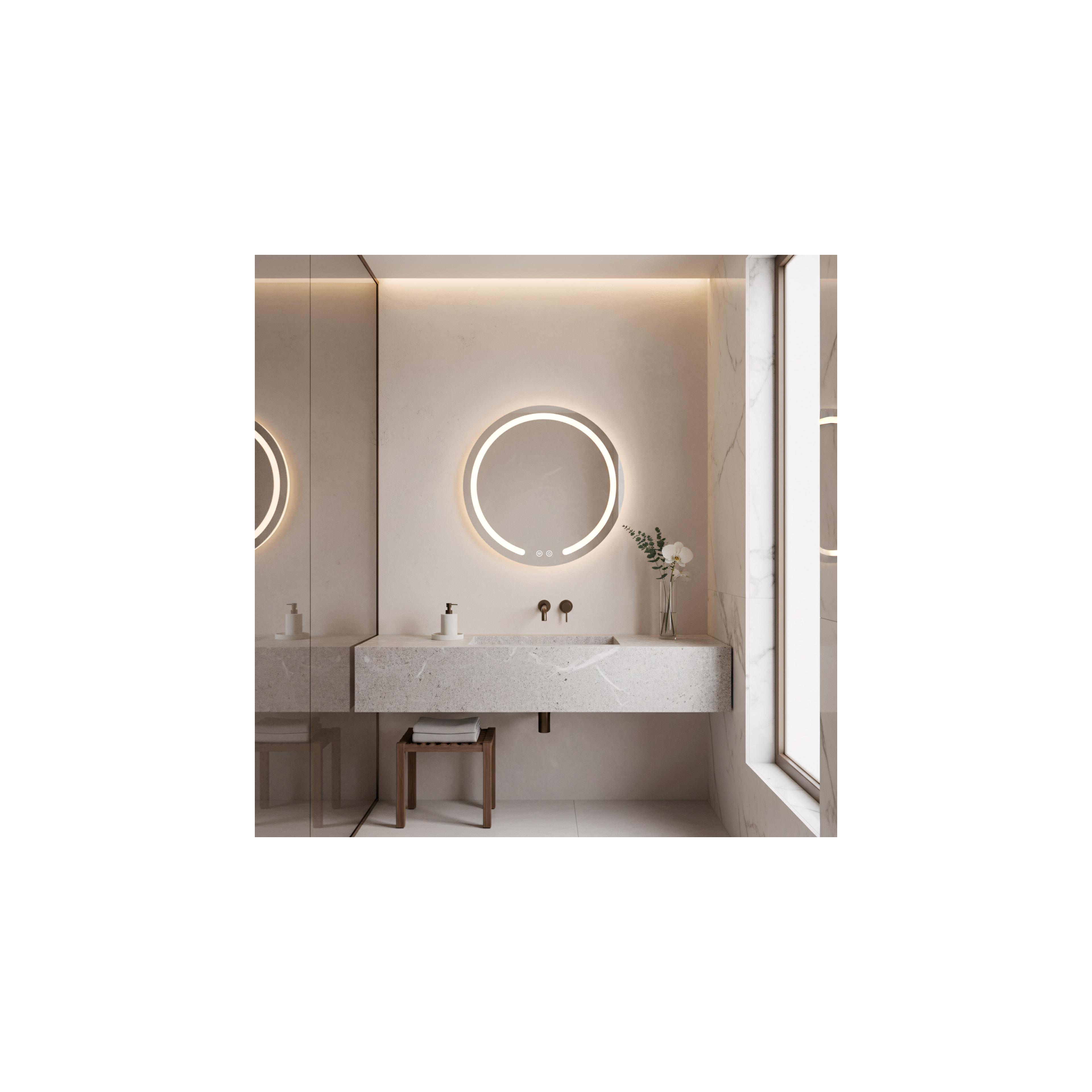 Spiegel LED 60cm Modern