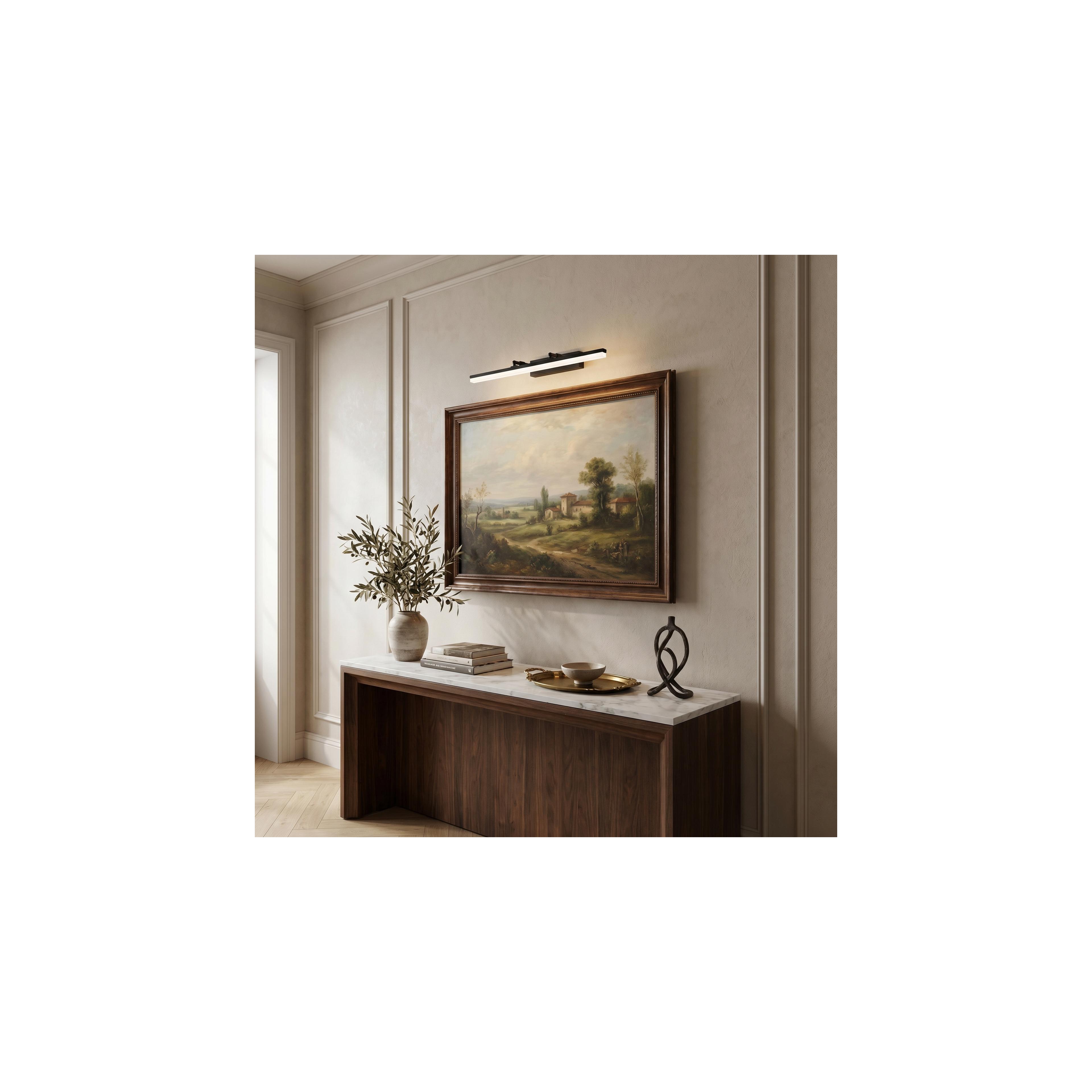 Bad LED-Wandleuchte APP1879-1W 60cm BLACK