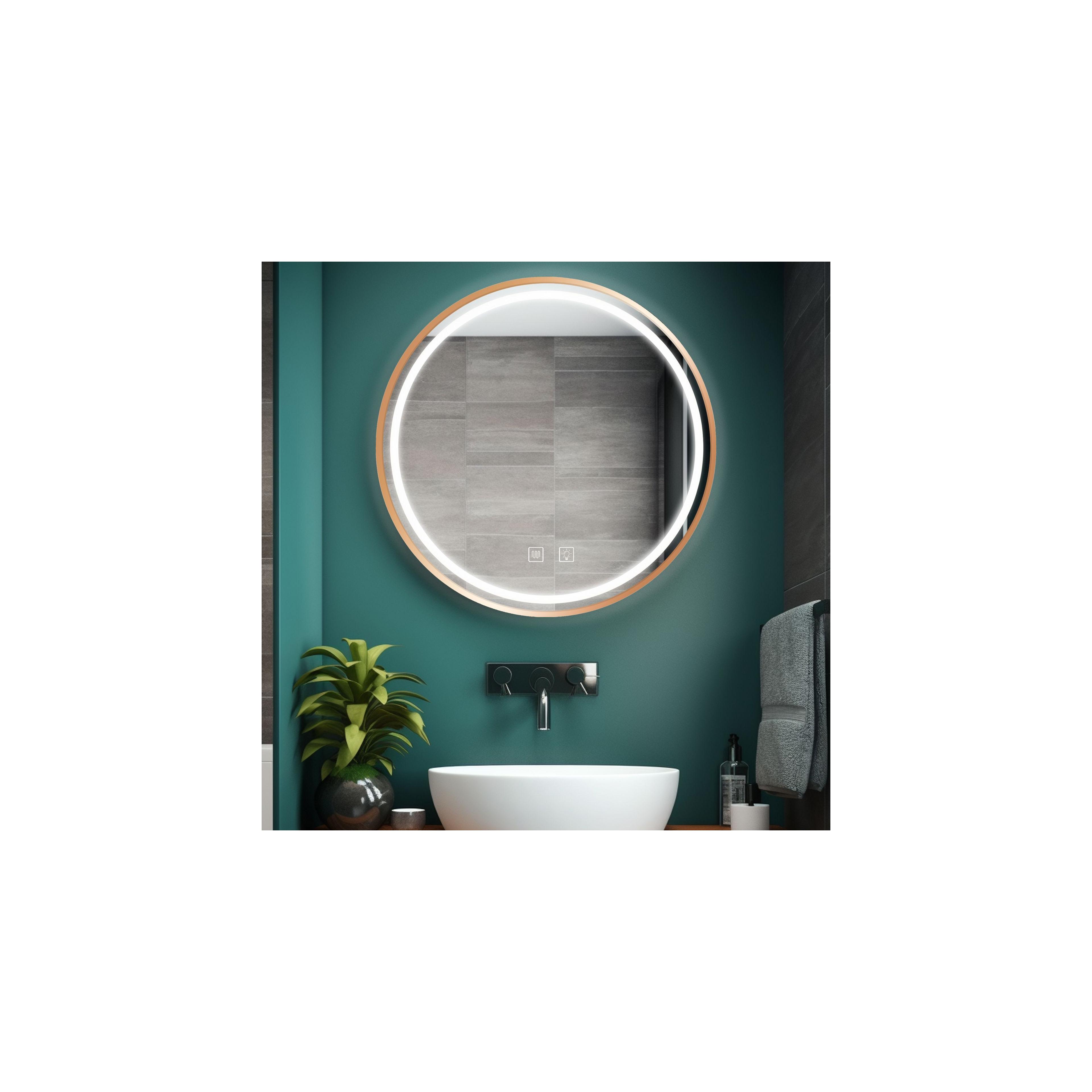 Mirror LED 80cm MMJ BRUSH COPPER