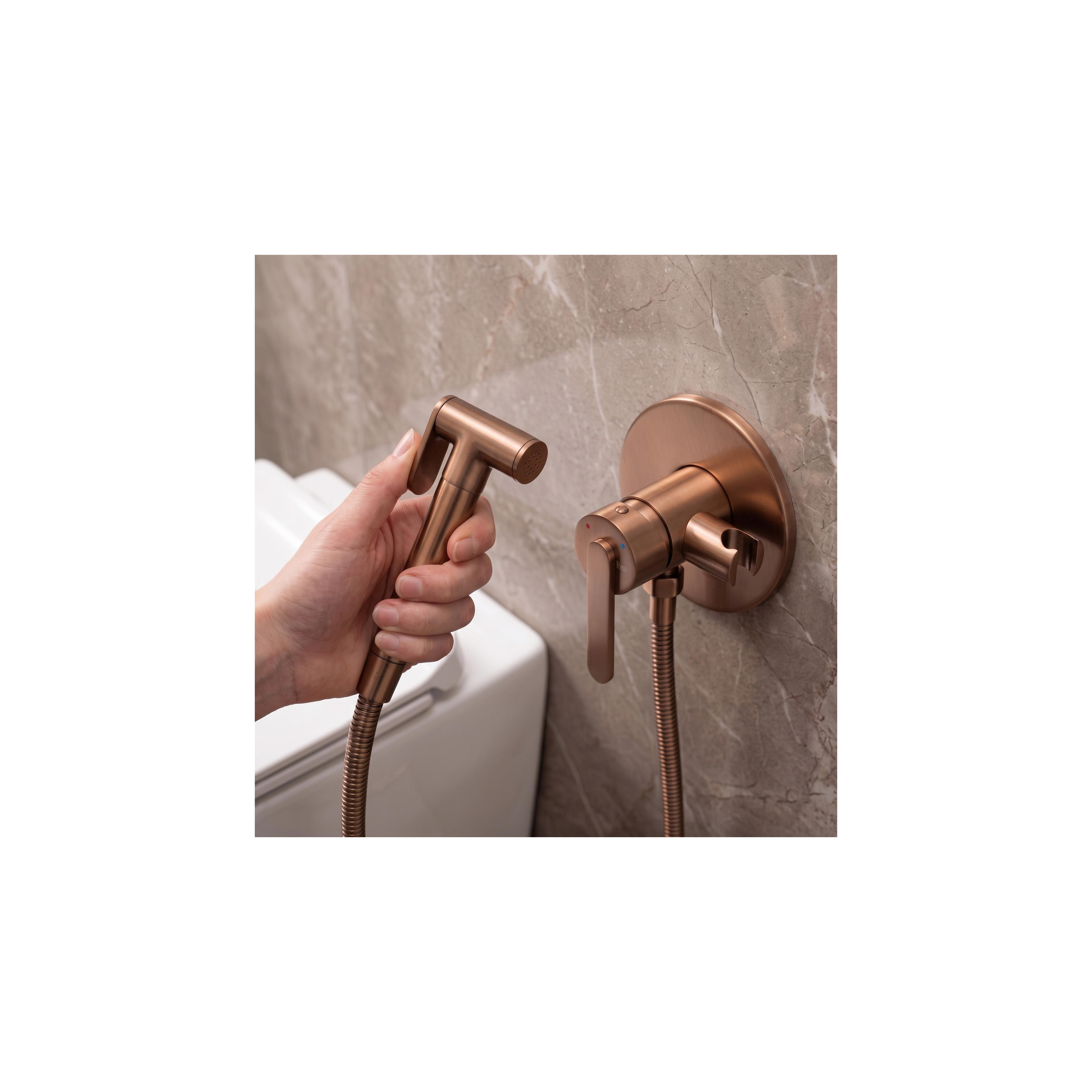 Bidet faucet Rea Ontario Brush Copper