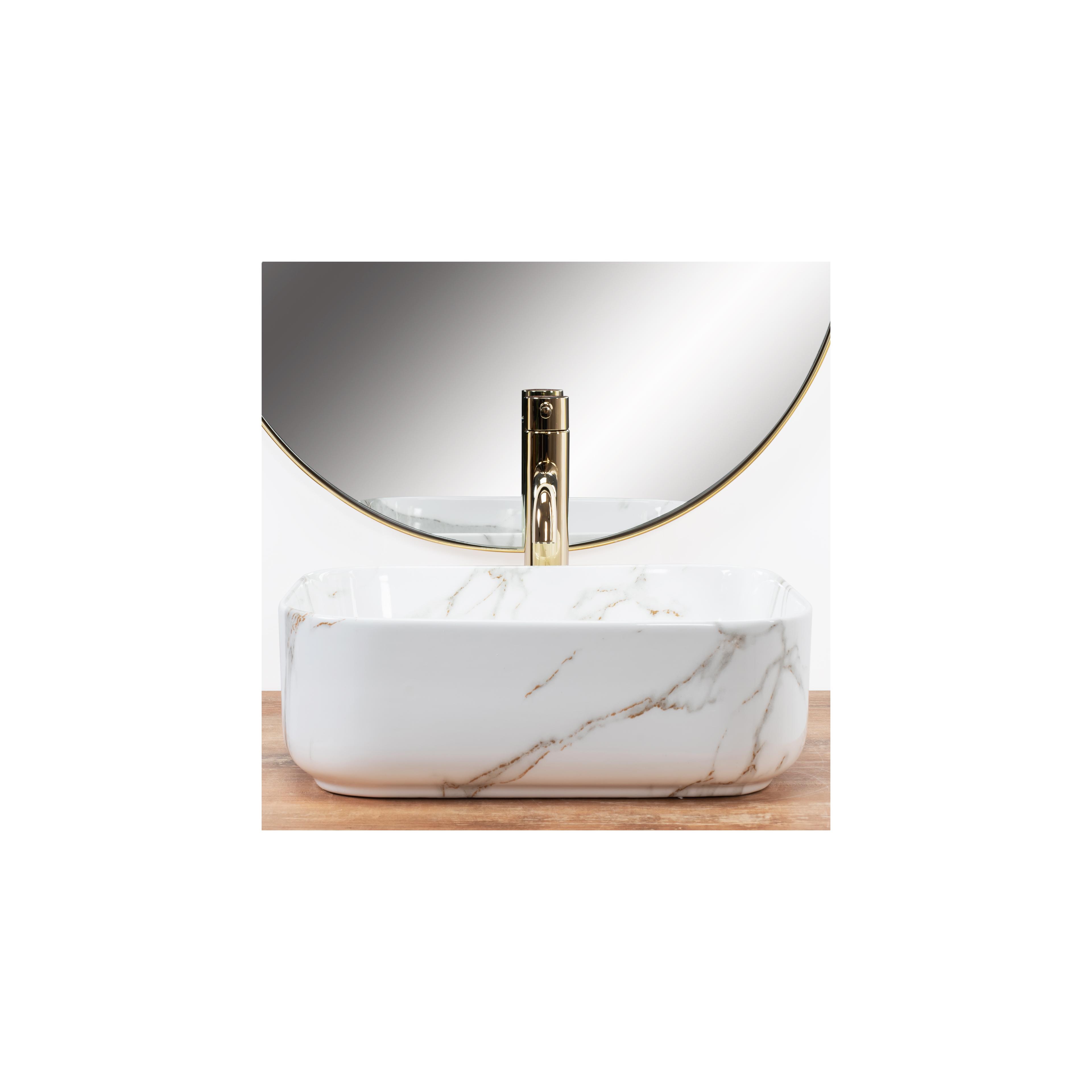 Aufsatzwaschbecken Rea Demi Mini Aiax Shiny