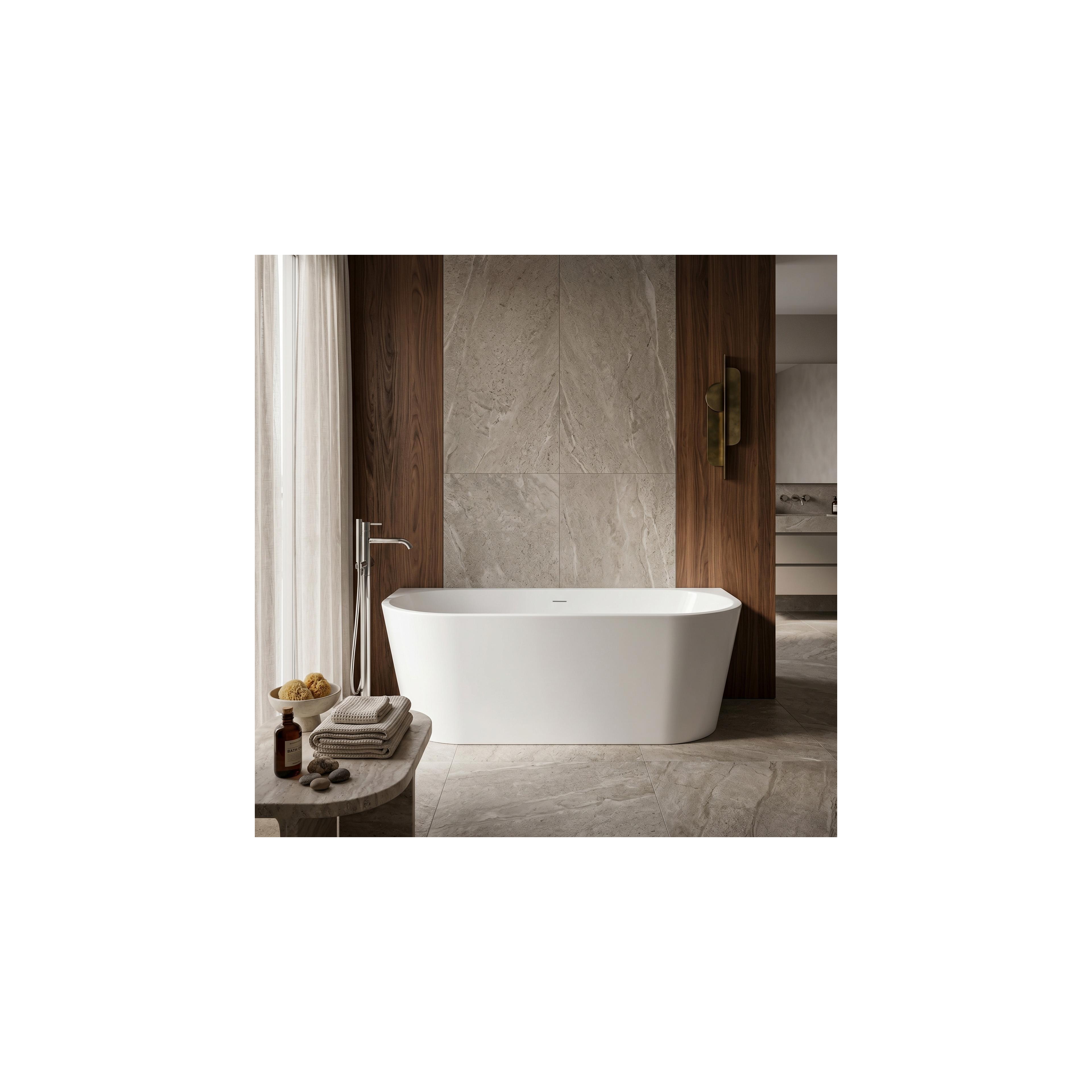 Acryl Wandmontage Badewanne Rea Capri 180cm
