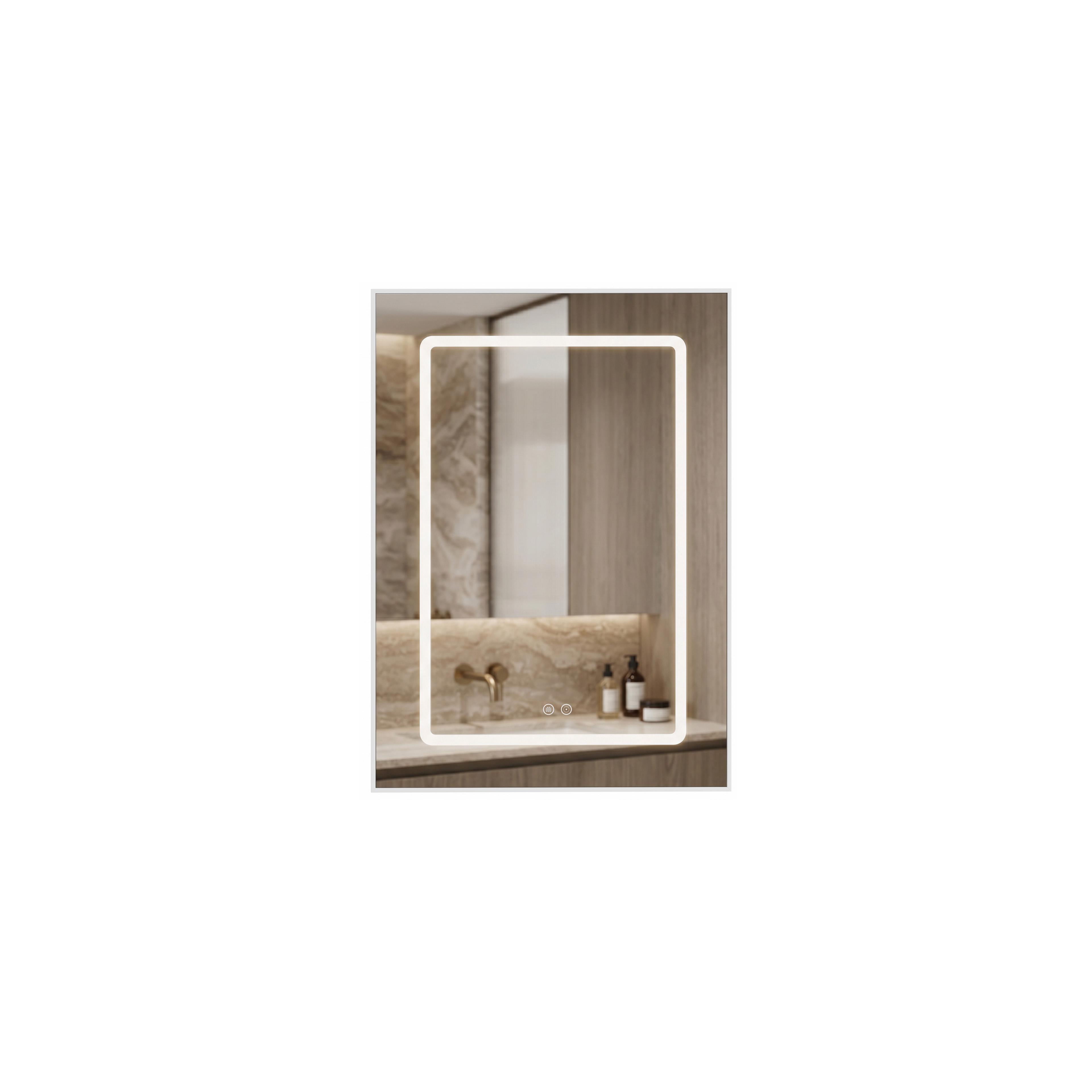 LED mirror cabinet Rea Zenit 70x50cm