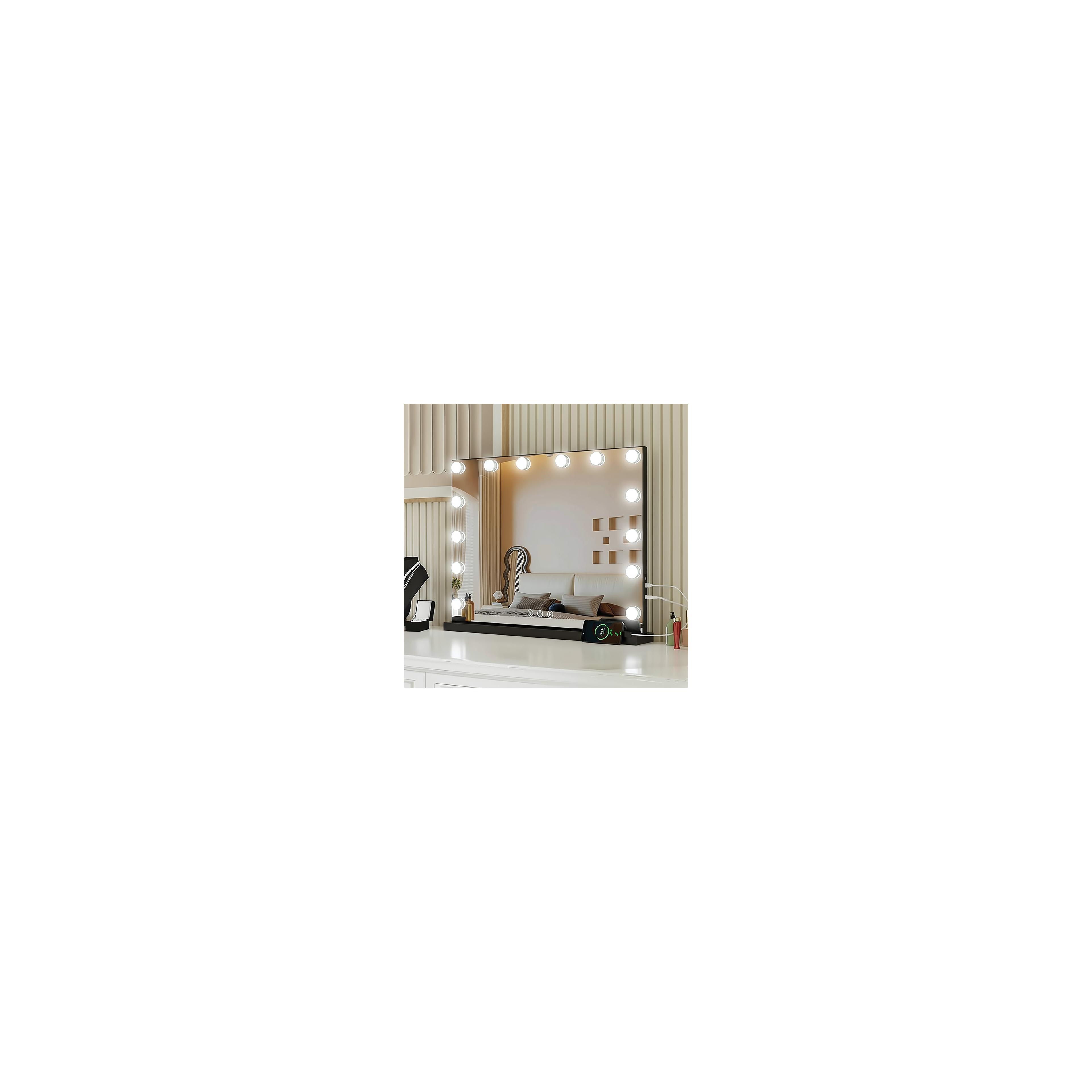 Spiegel LED HOLLYWOOD Black