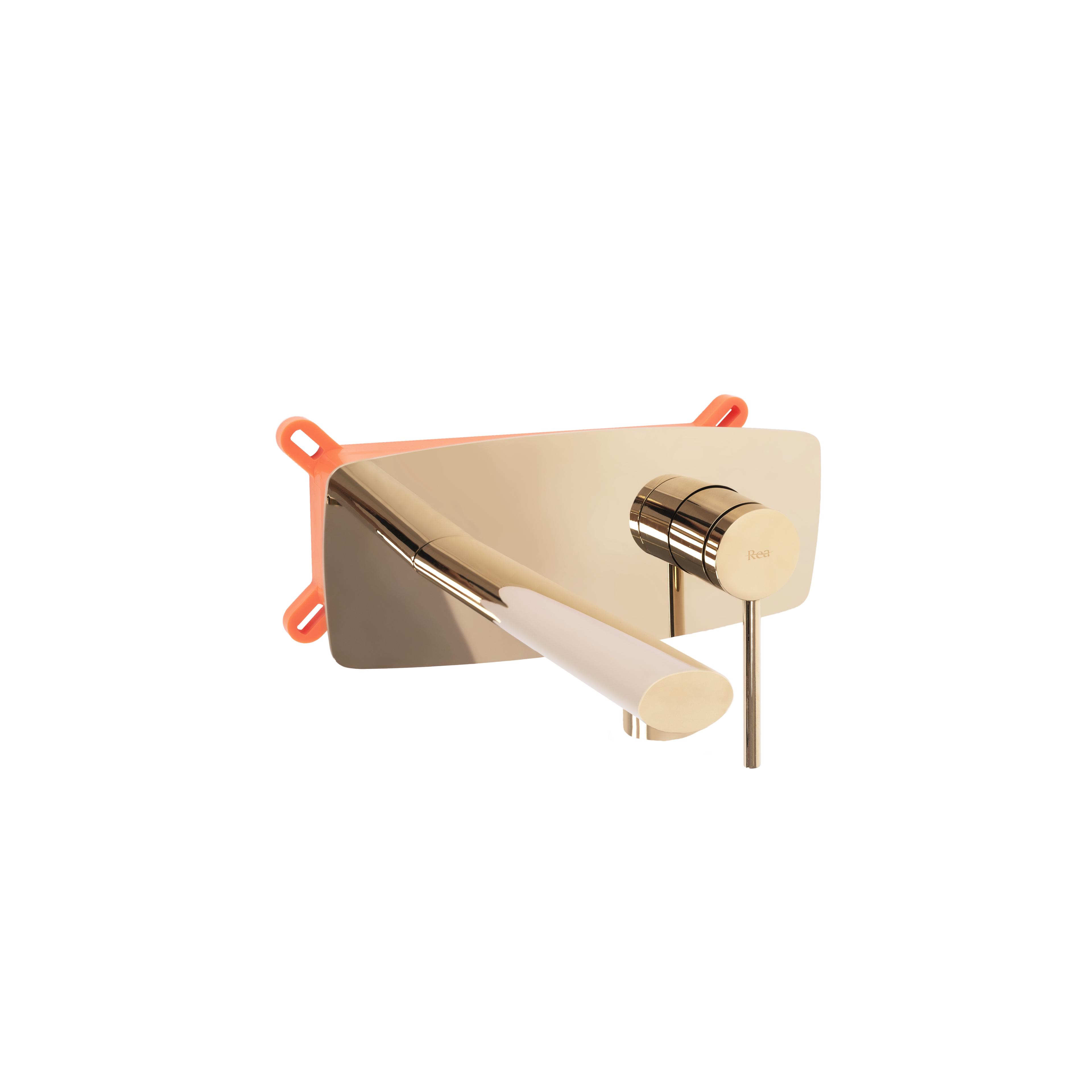 Wall Mounted faucet OVAL Gold