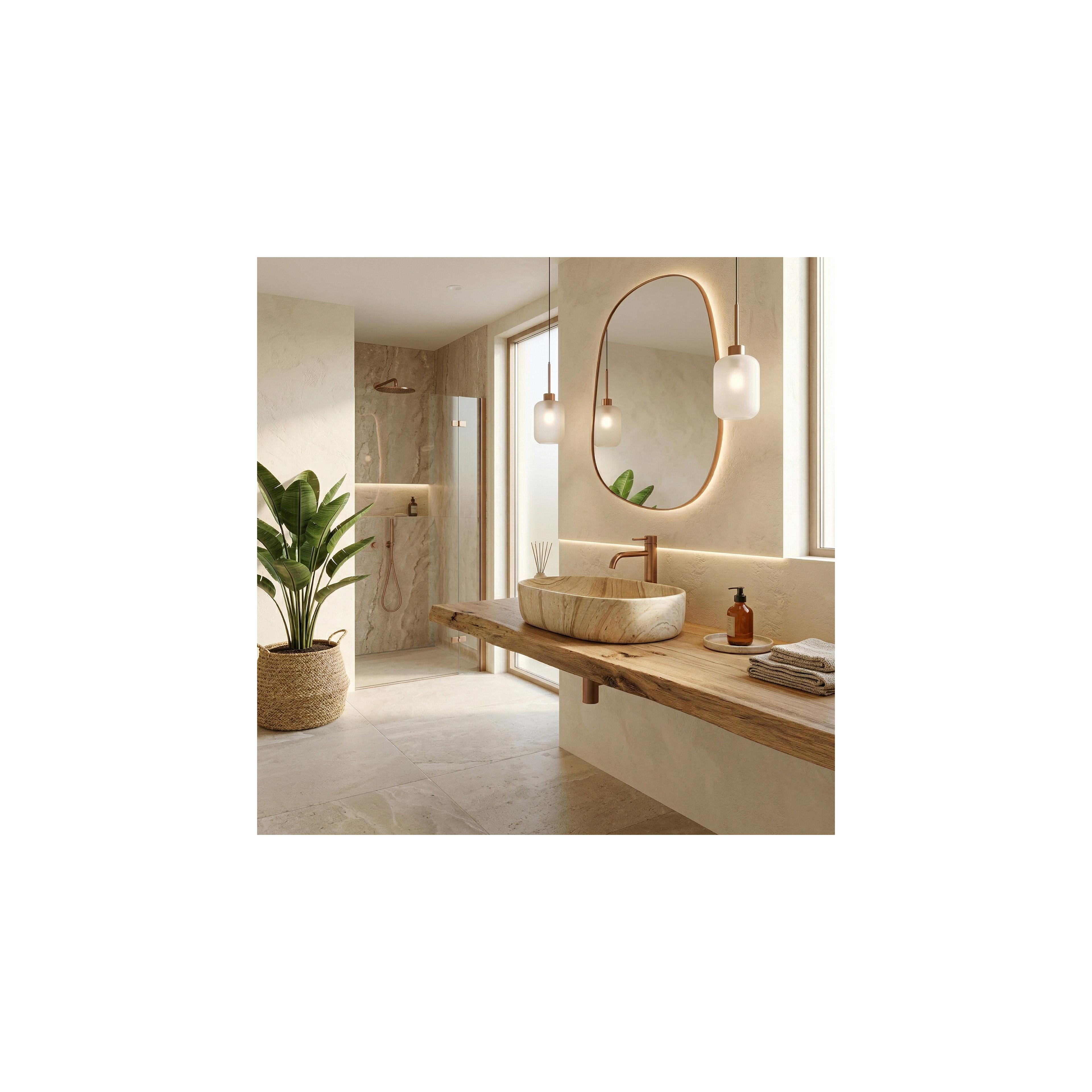 Countertop washbasin REA Nadia 60 Sahara