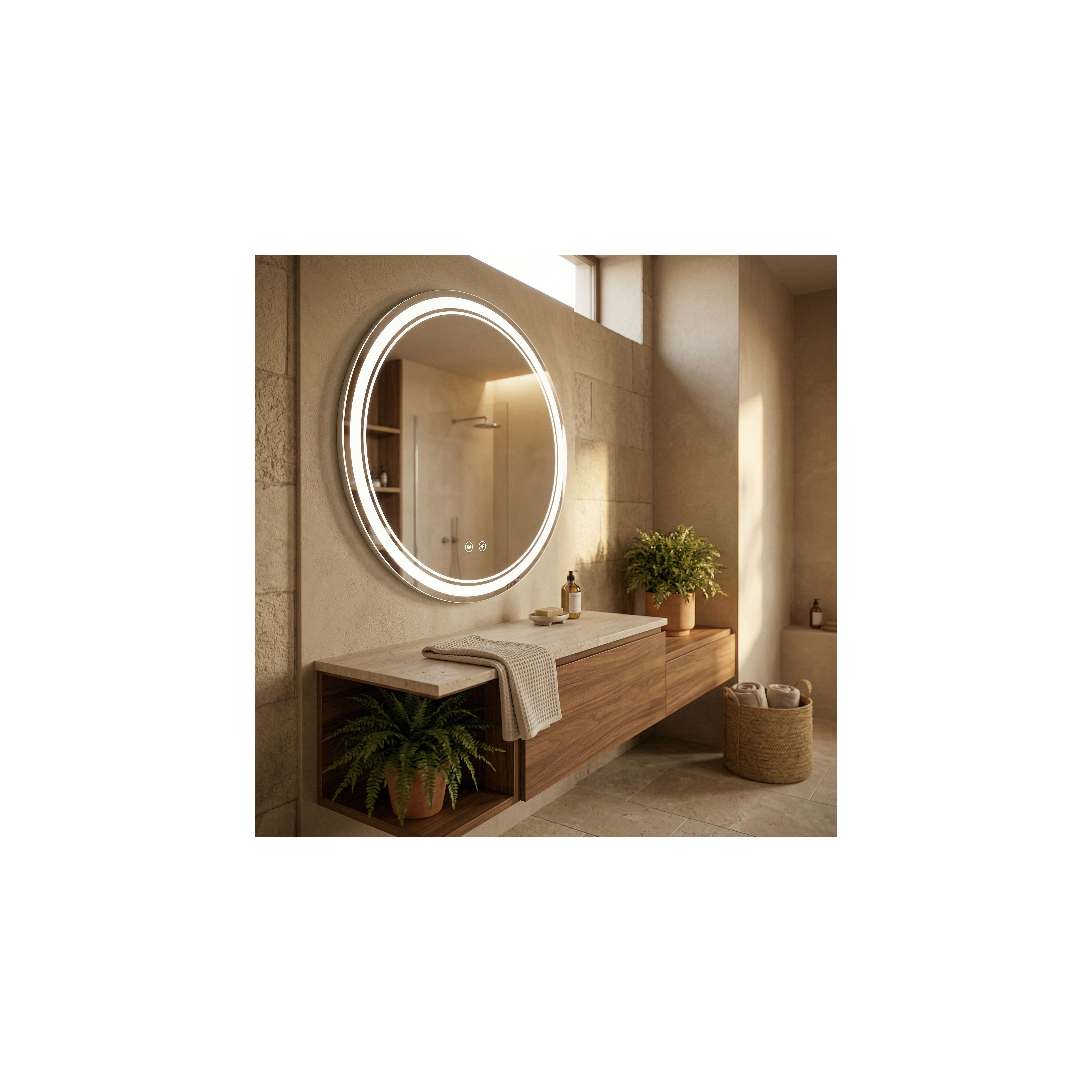 Дзеркало LED SOFT 90