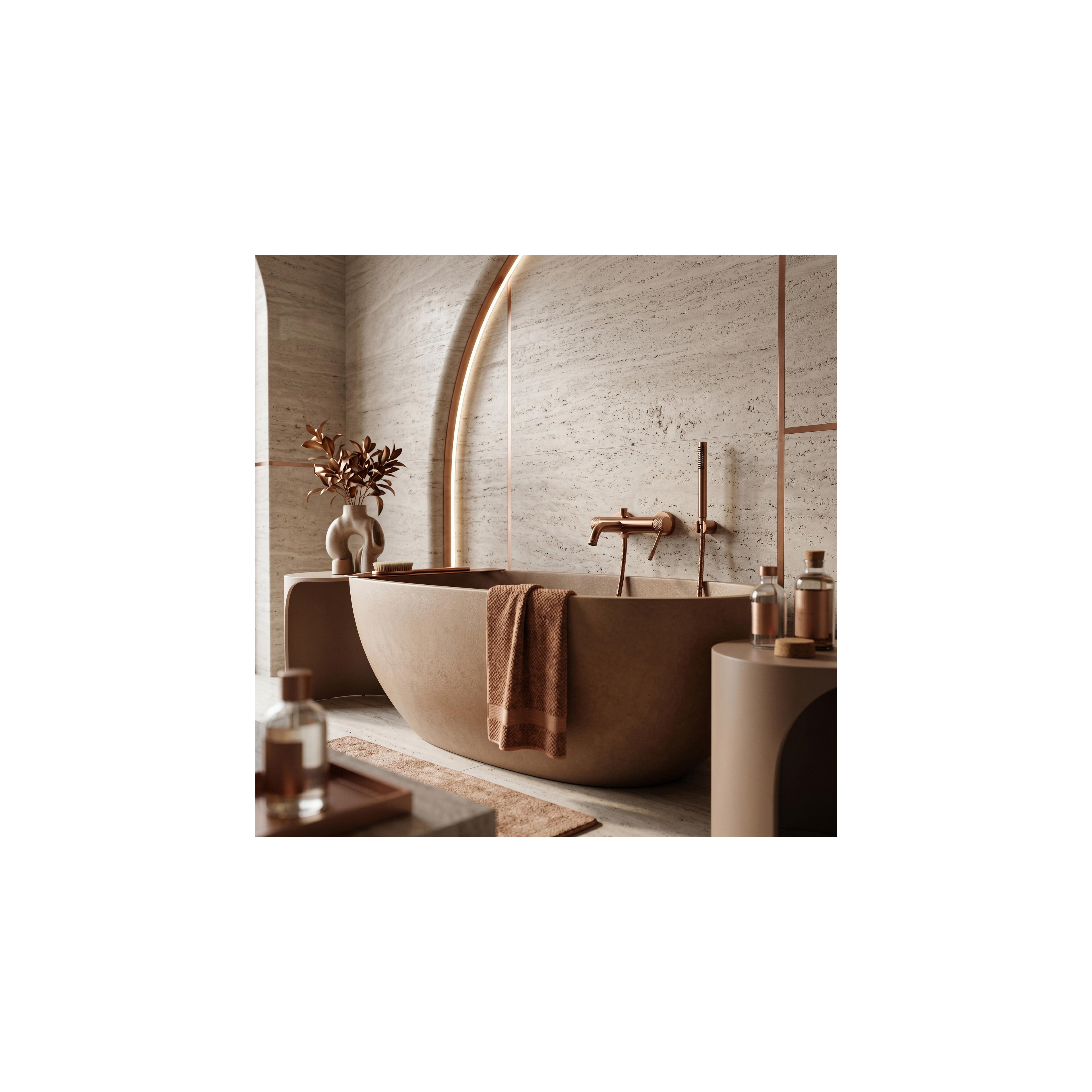 Wannenarmatur REA Venti Brush Copper
