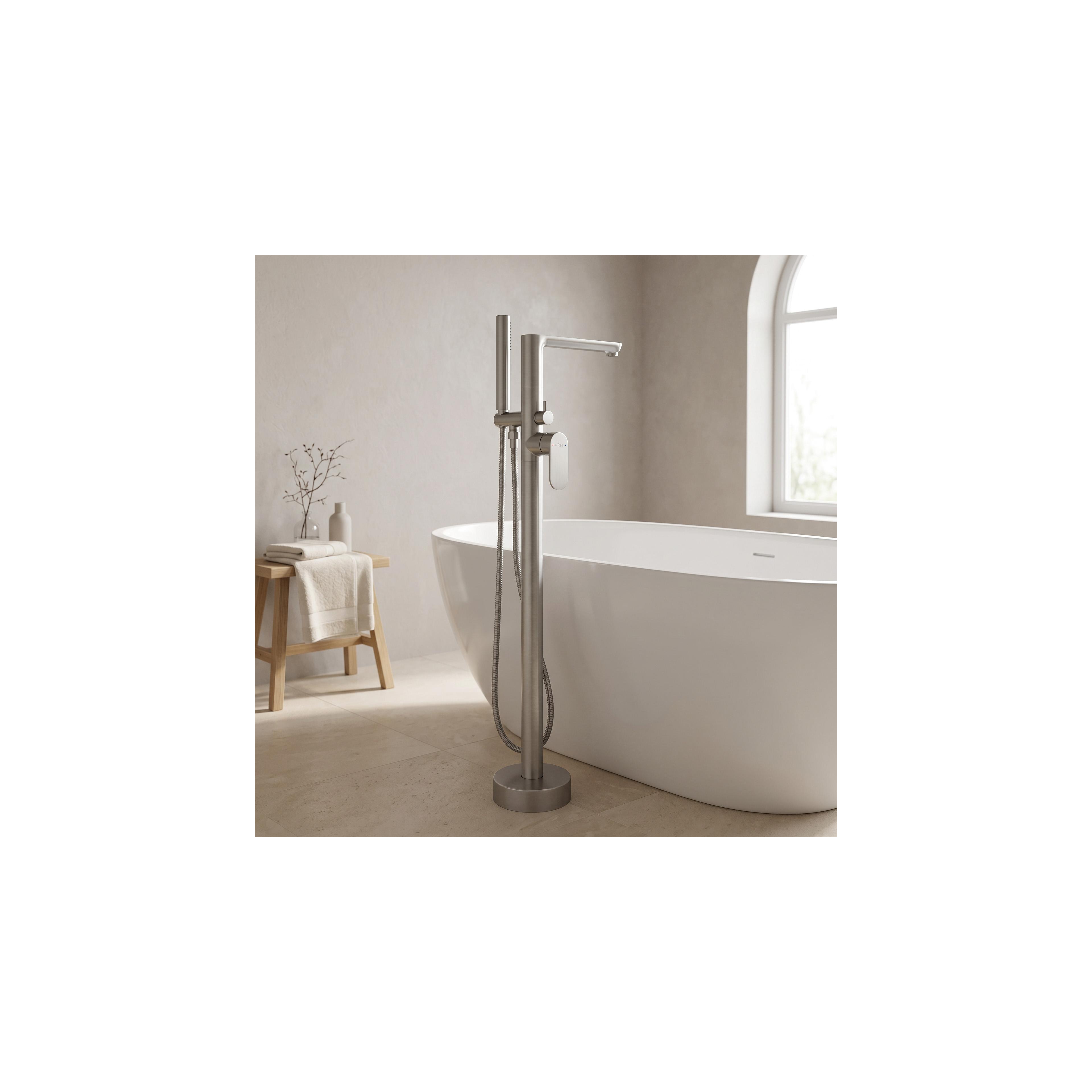 Free-standing faucet Rea Logan Brush Nickle