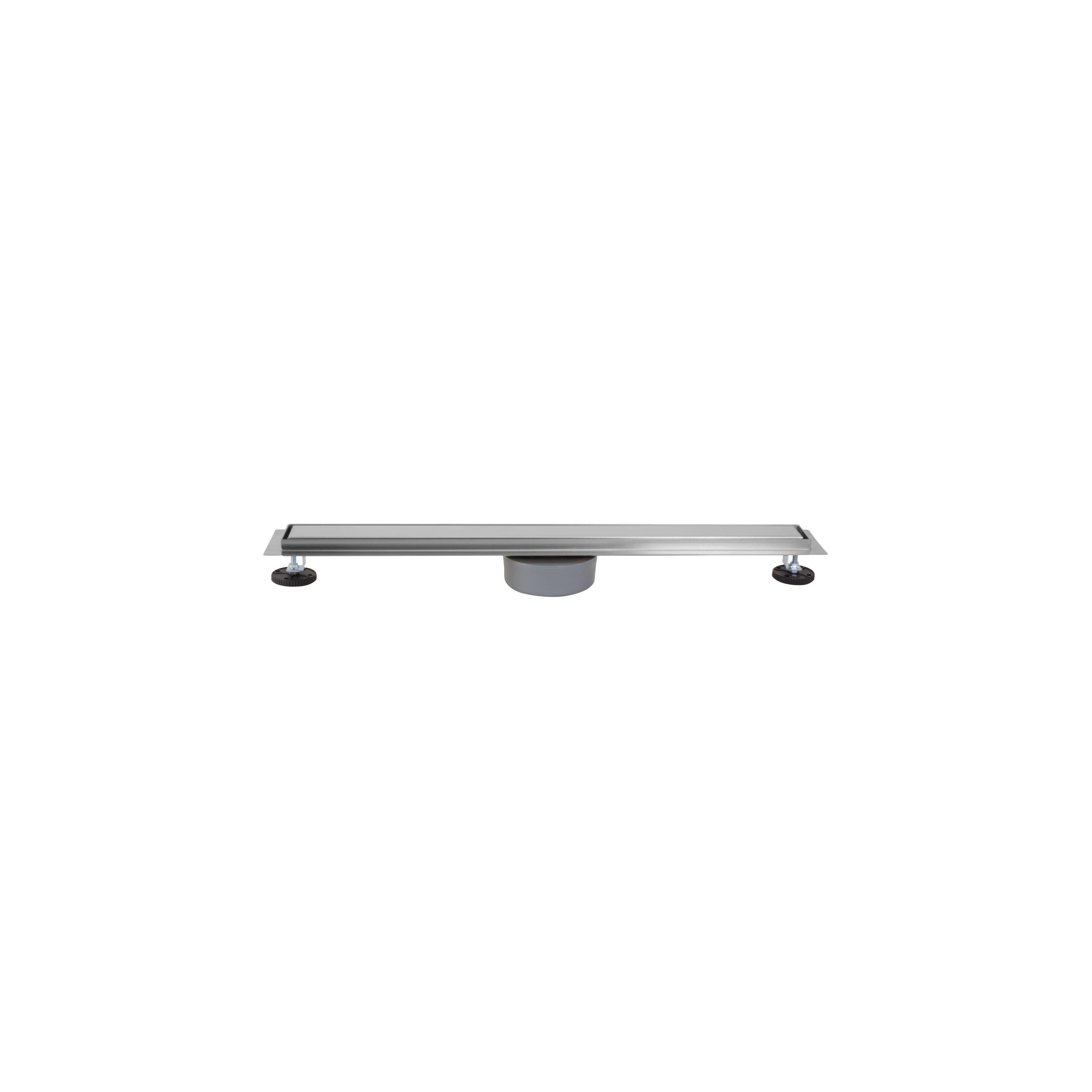 Linear drainage REA NEOX PRO Nickiel Brush 100
