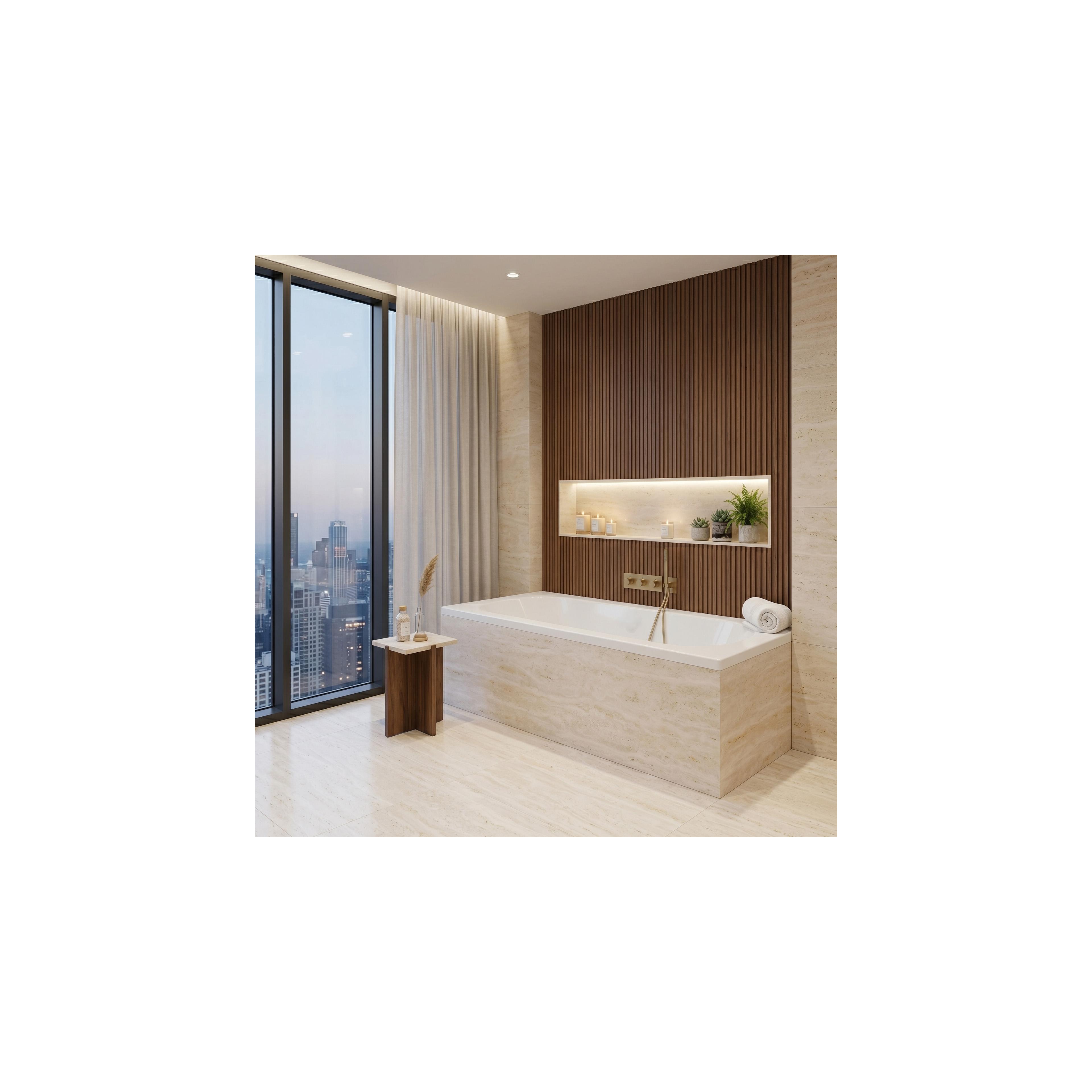 Acryl-Einbaubadewanne Rea Gloria 150