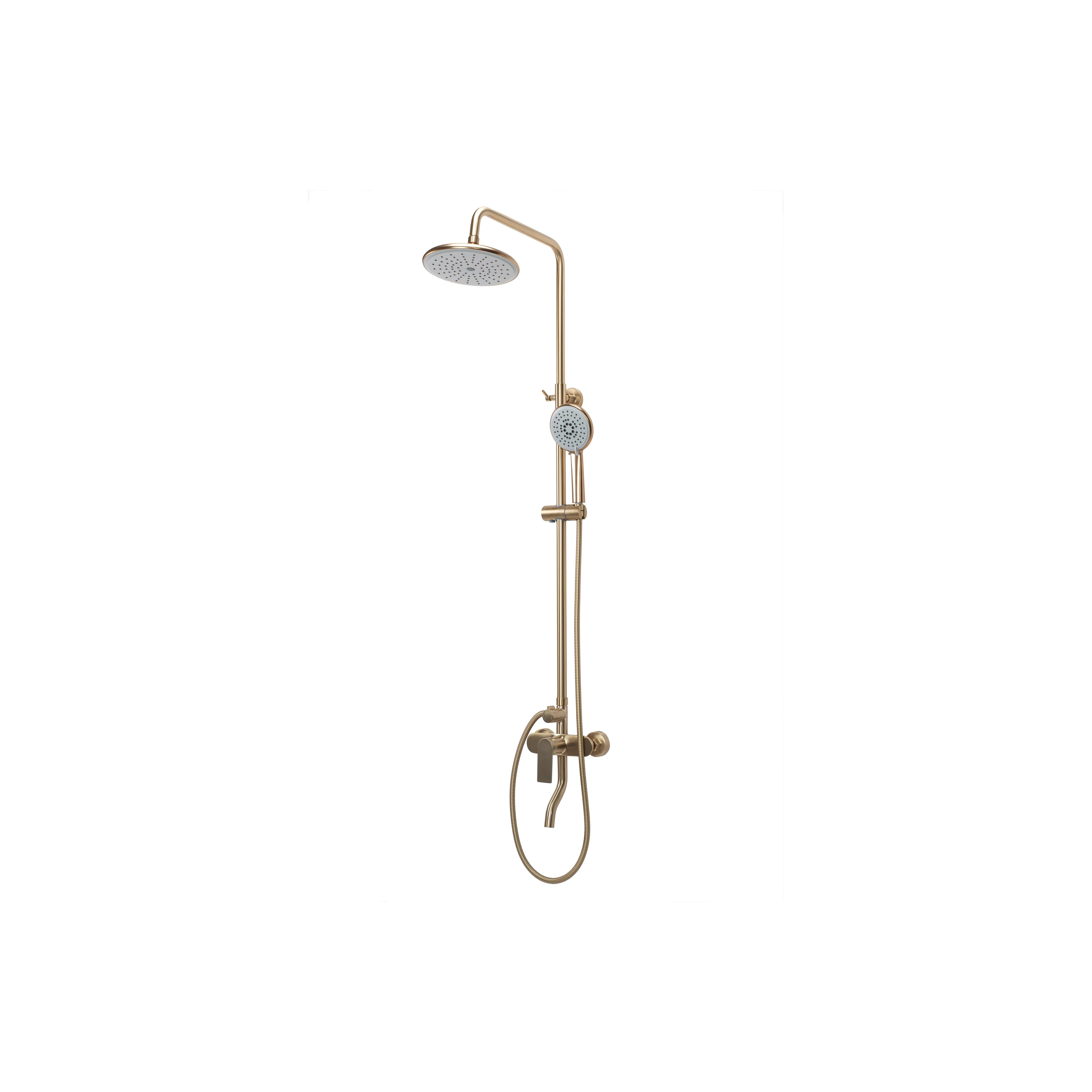 Kit de douche Rea VERSO BRUSHED GOLD