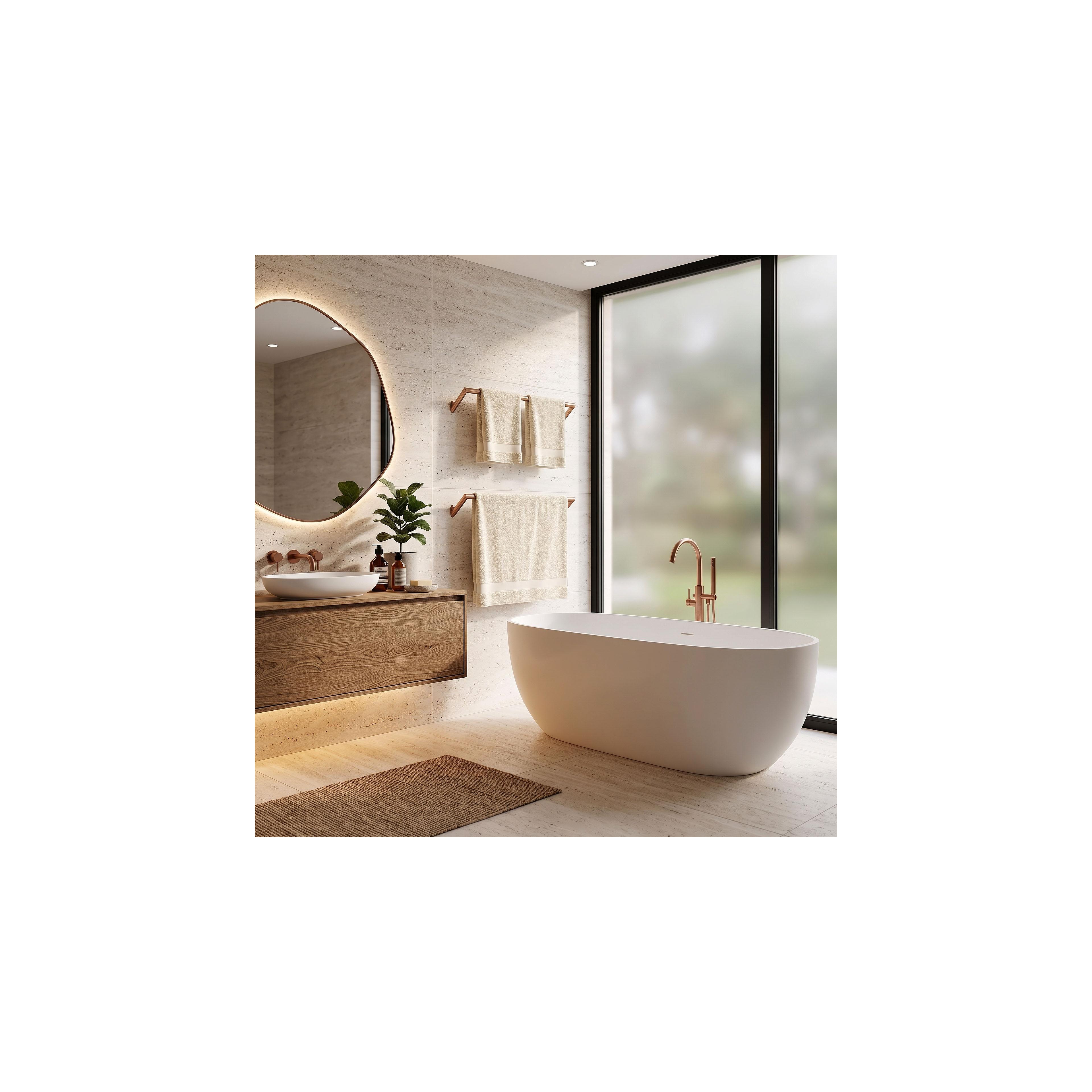 Badezimmer-Aufhänger Will Brush Copper