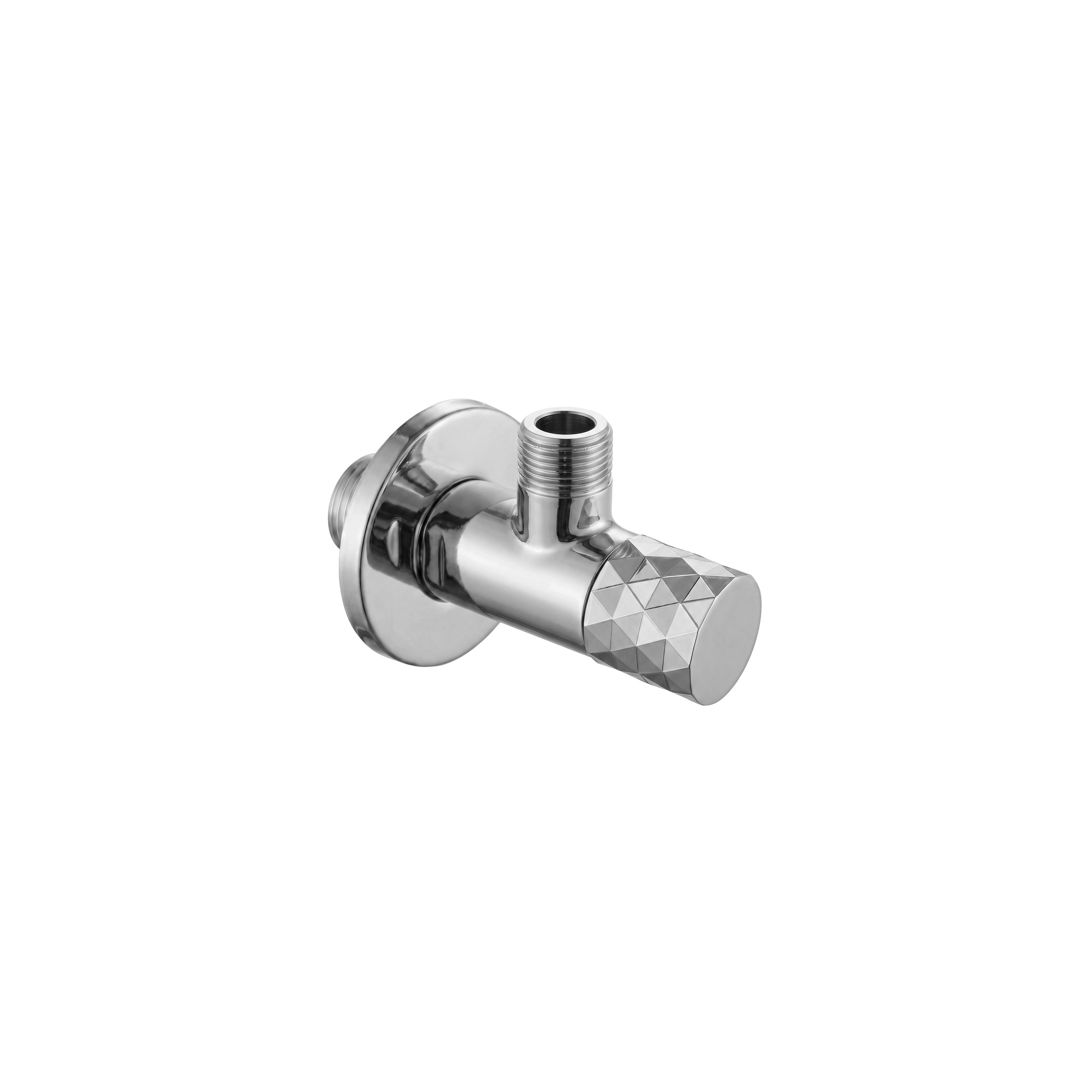 Zawór kątowy Diamond 03 1/2" x 3/8" Chrom