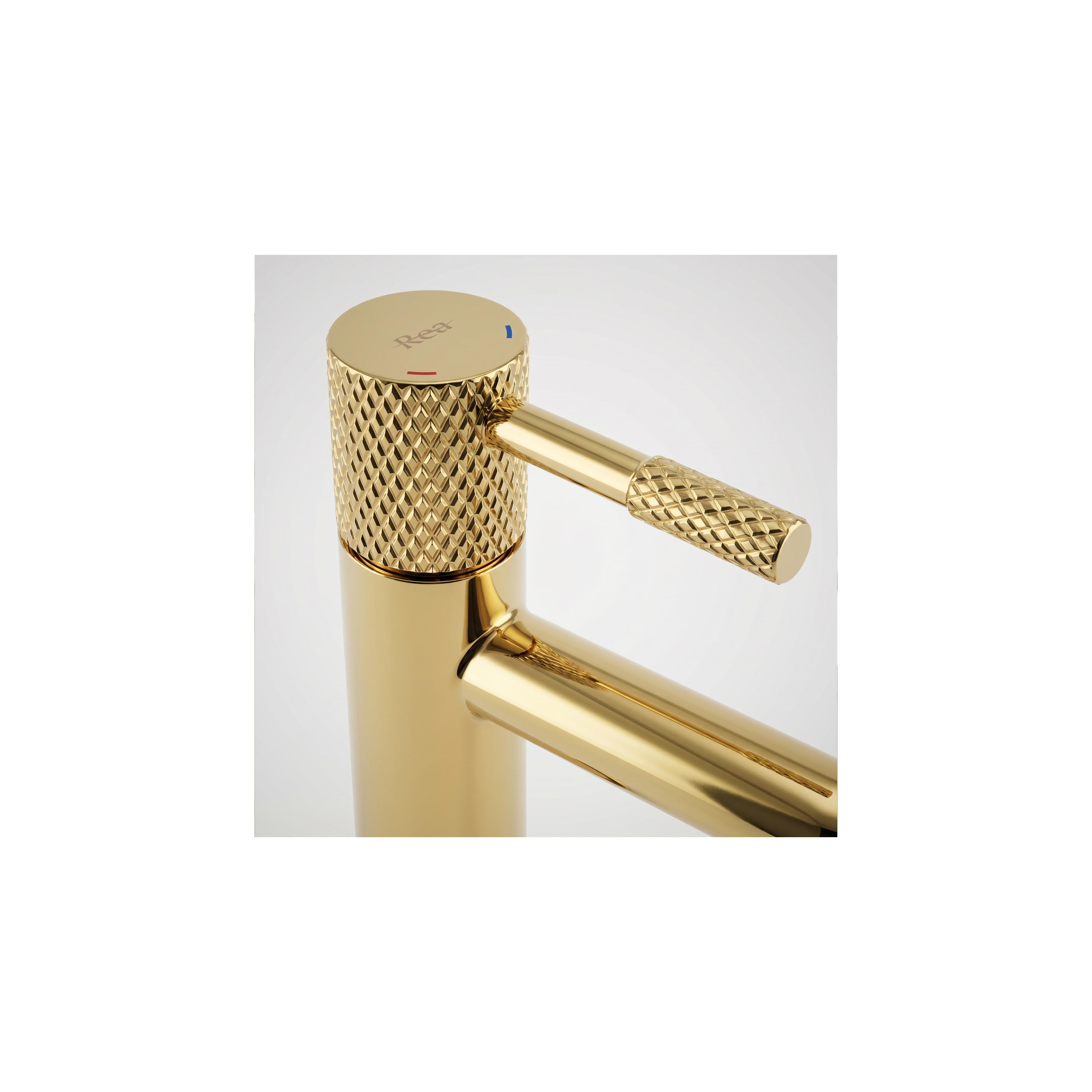 Waschbeckenarmatur Rea Venti Gold Low