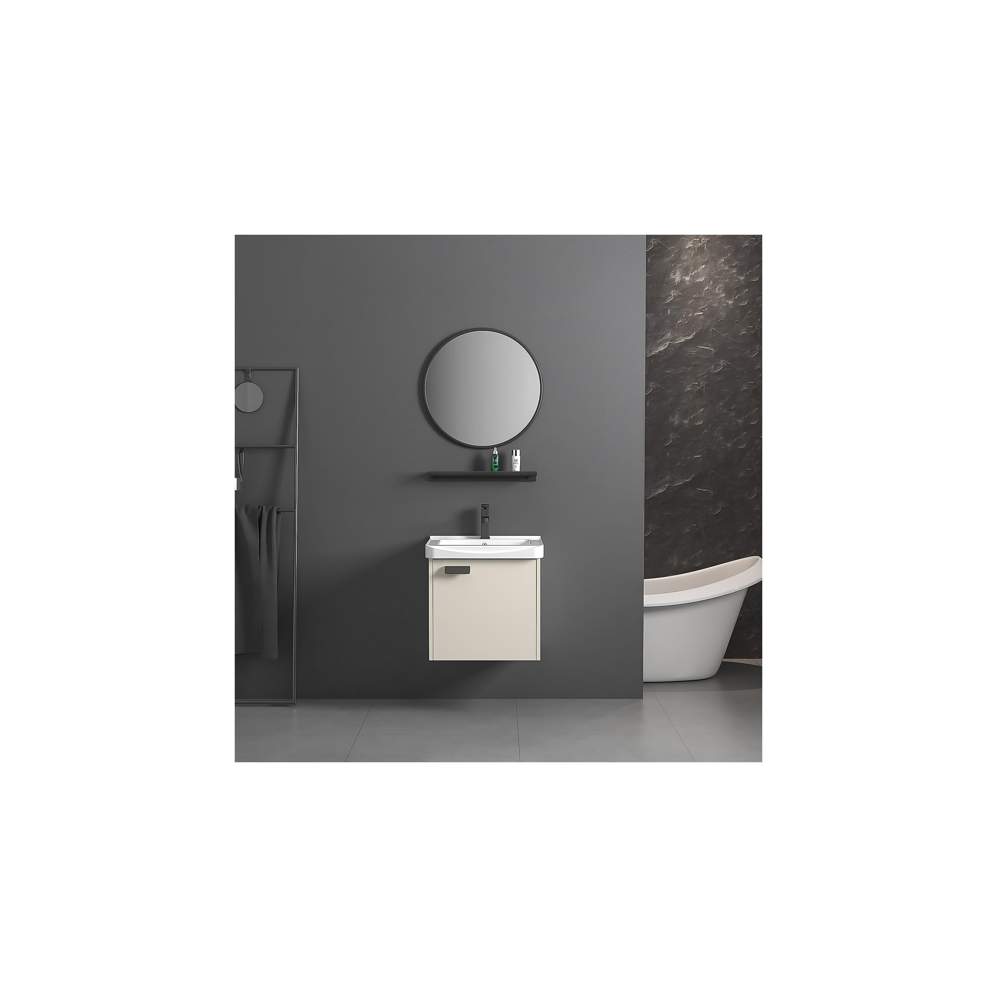 Badezimmermöbel-Set mit Waschbecken Molly 40cm Beige