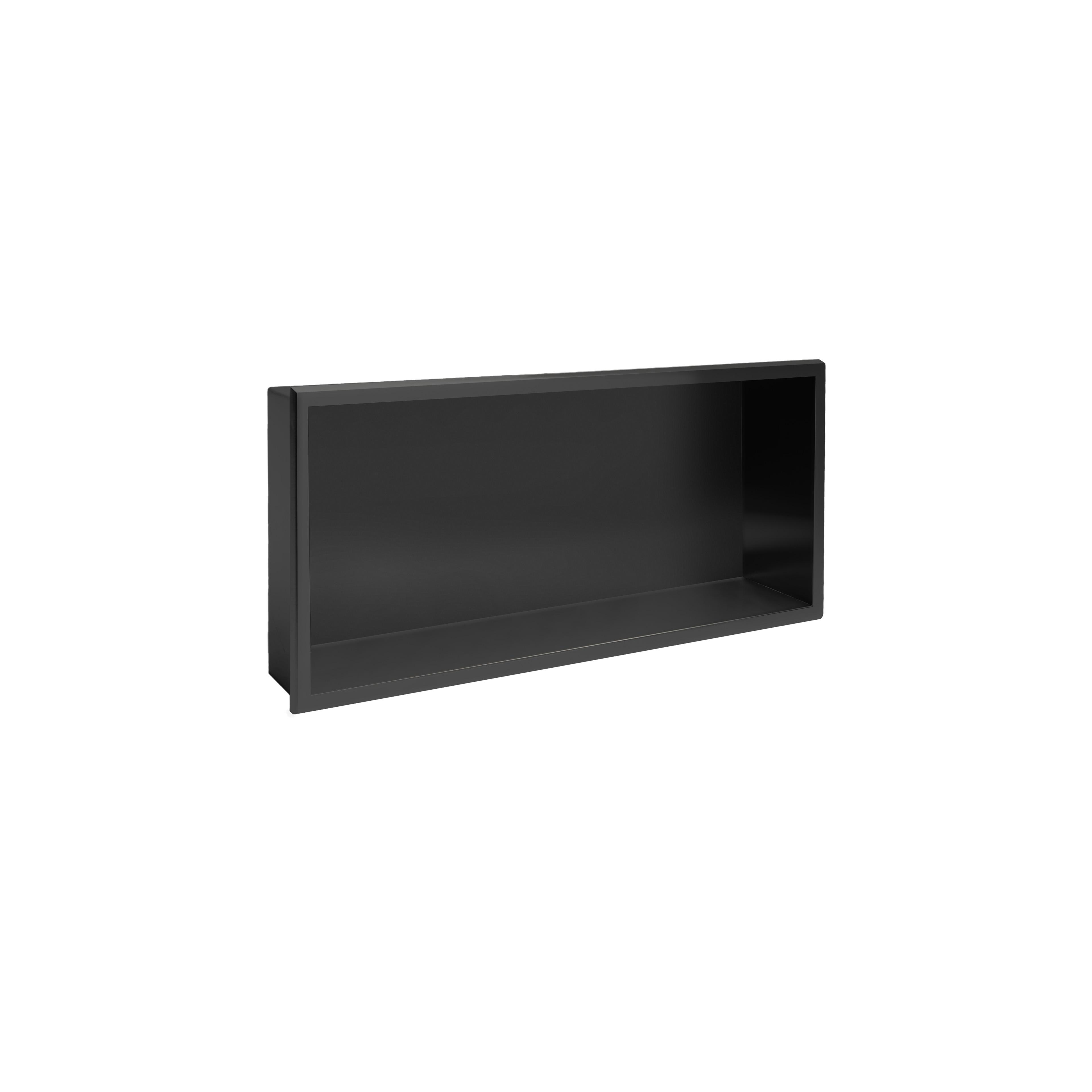 KYLPYHUONEHYLLY 30x60, matta musta